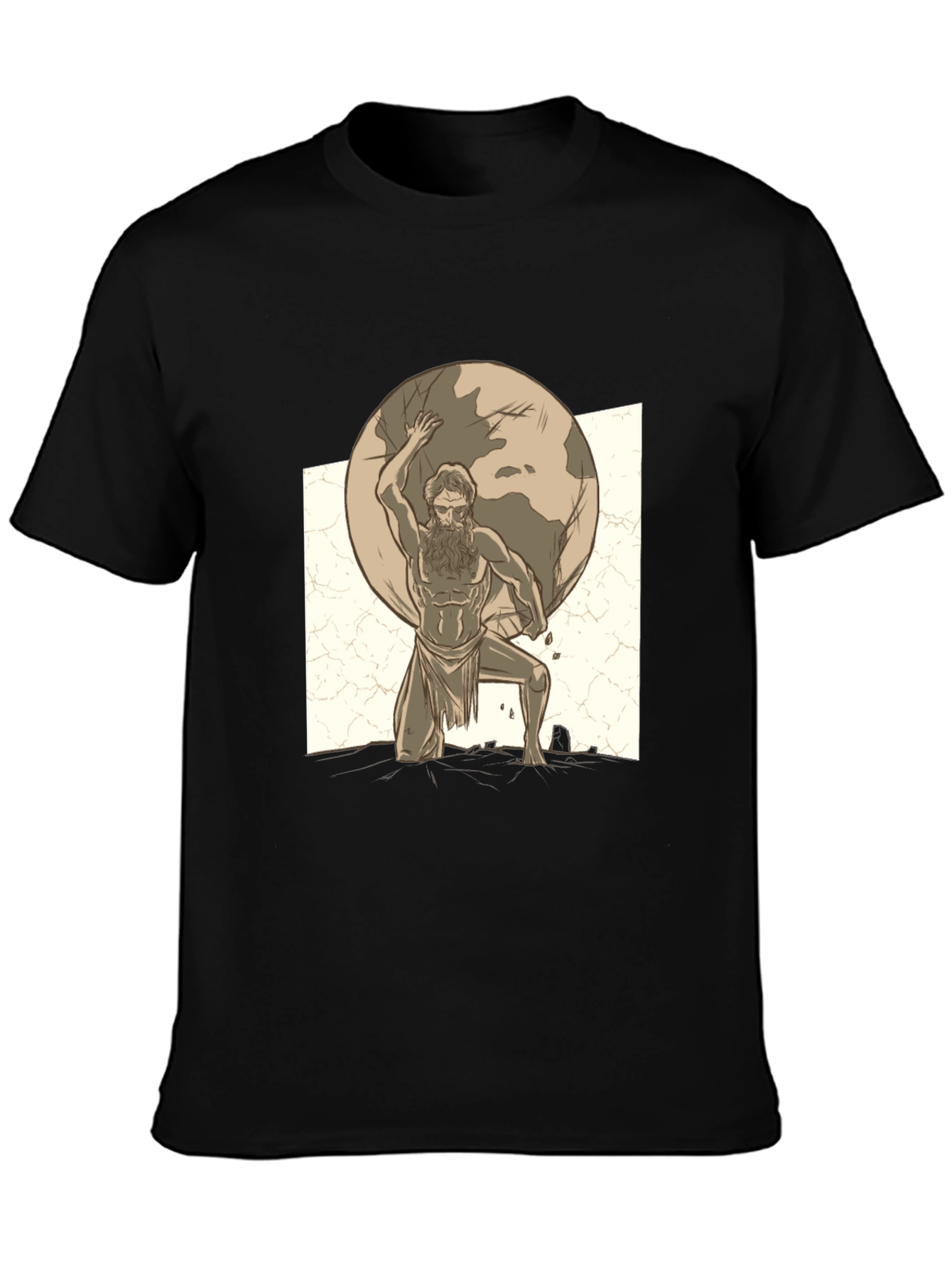 Atlas Graphic Tee - World on Your Shoulders