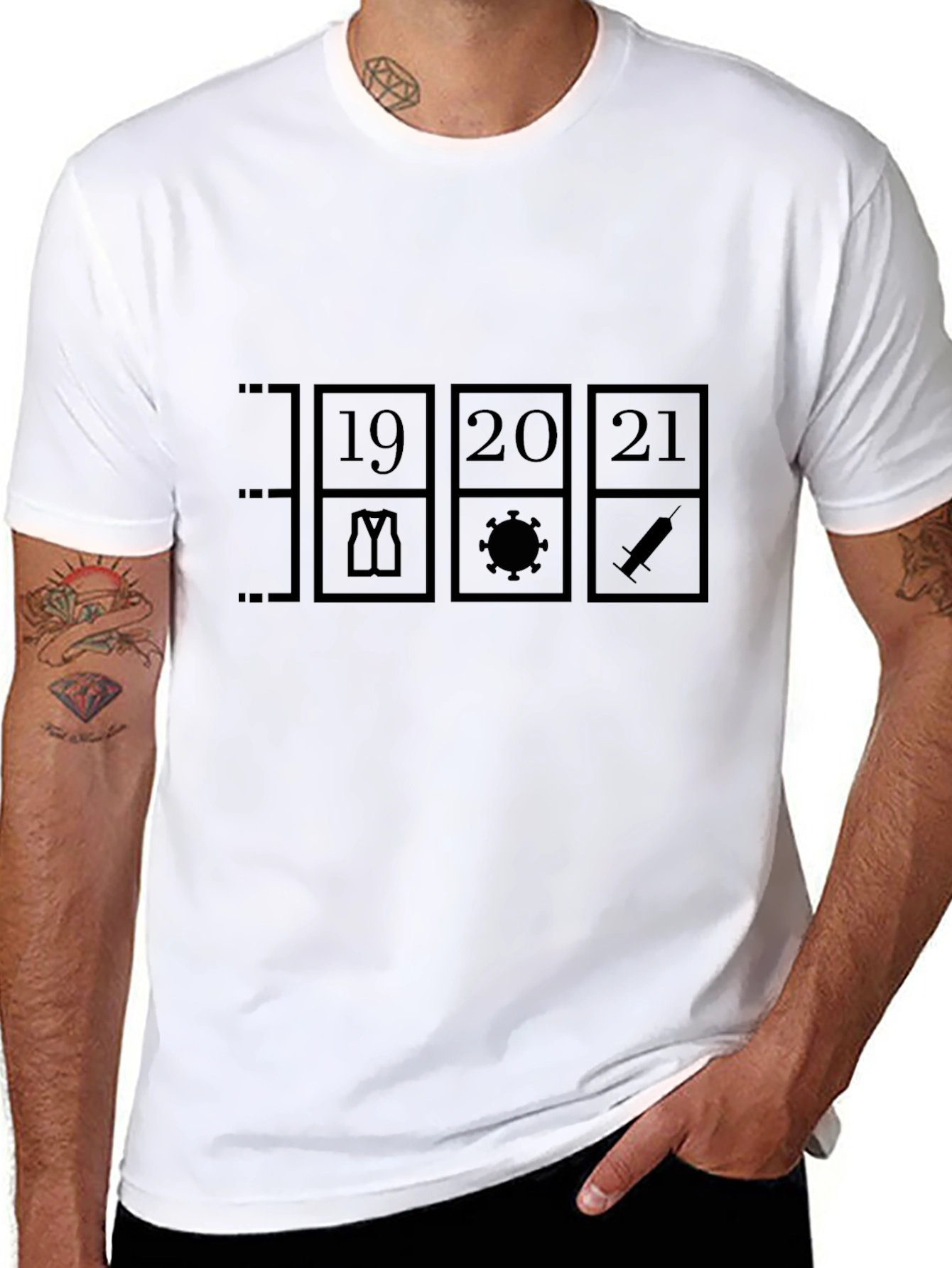 2019-2021 Pandemic Timeline T-Shirt