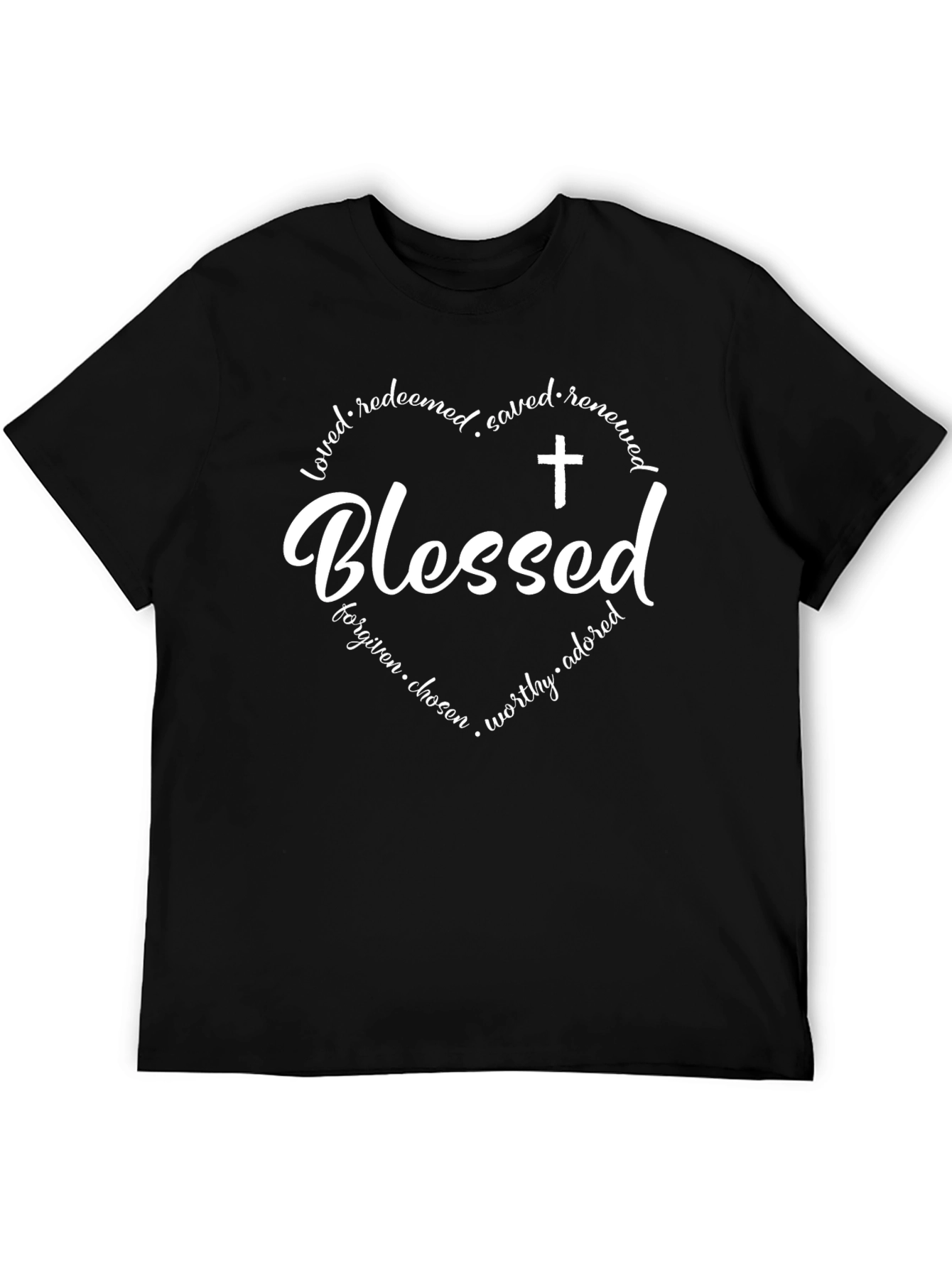 Blessed Graphic T-Shirt - Christian Faith Tee