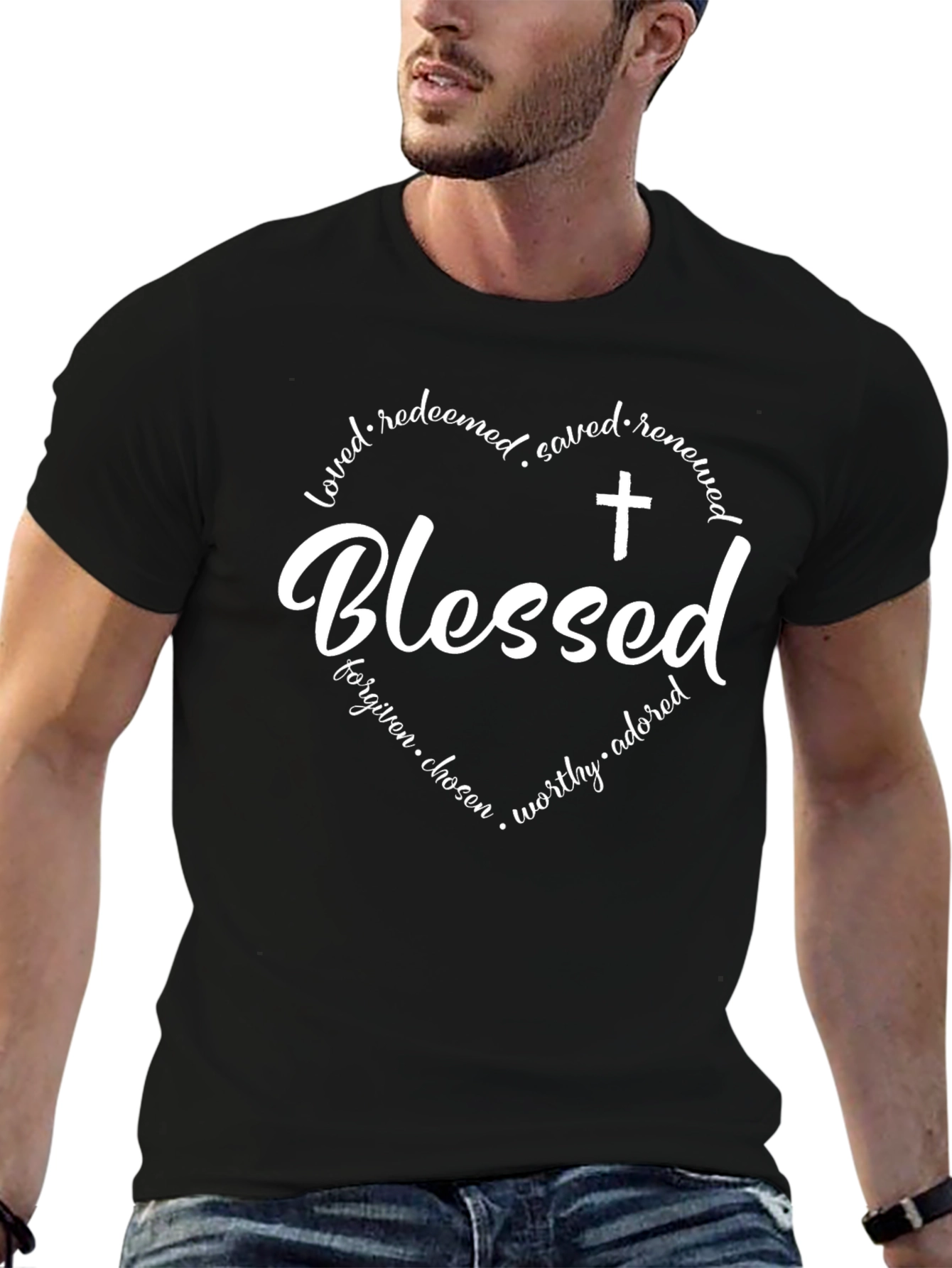 Blessed Graphic T-Shirt - Christian Faith Tee
