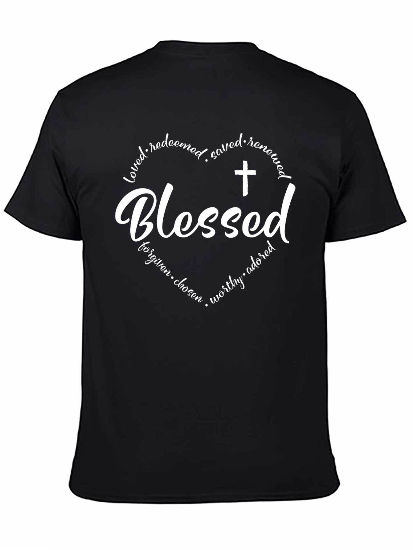 Blessed Graphic T-Shirt - Christian Faith Tee