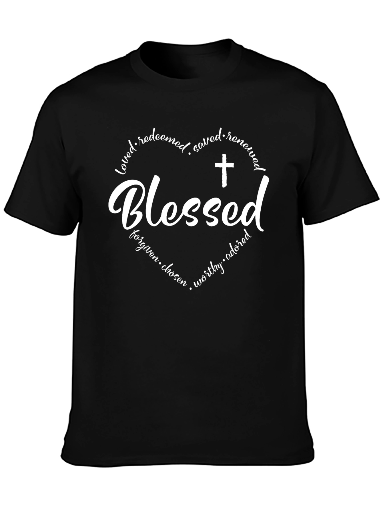 Blessed Graphic T-Shirt - Christian Faith Tee