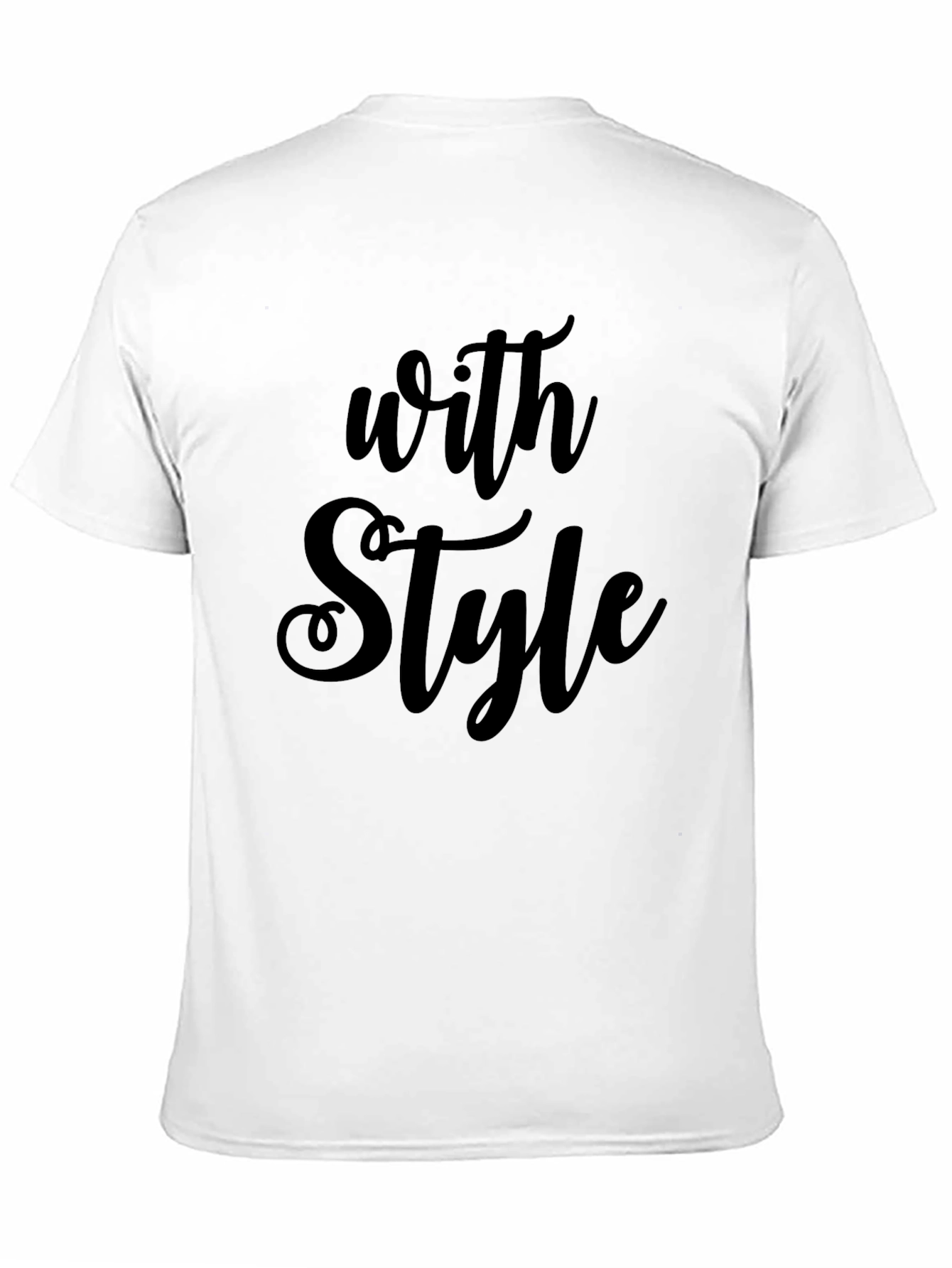 Stylish Black T-Shirt - With Style