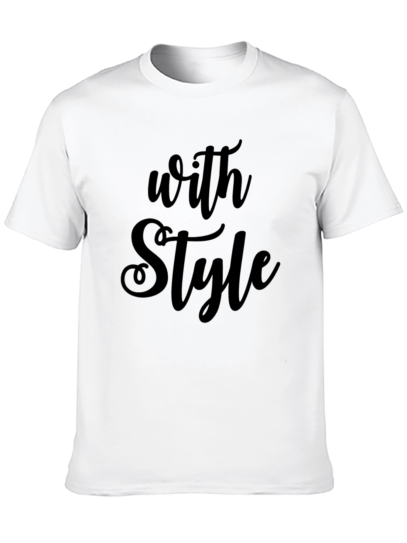 Stylish Black T-Shirt - With Style