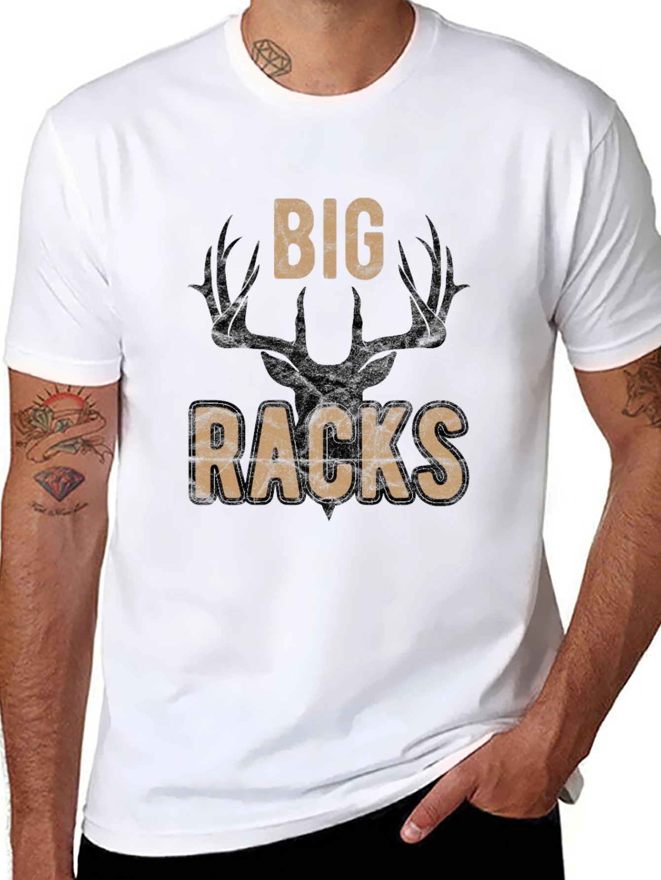 Big Racks Deer Hunting T-Shirt