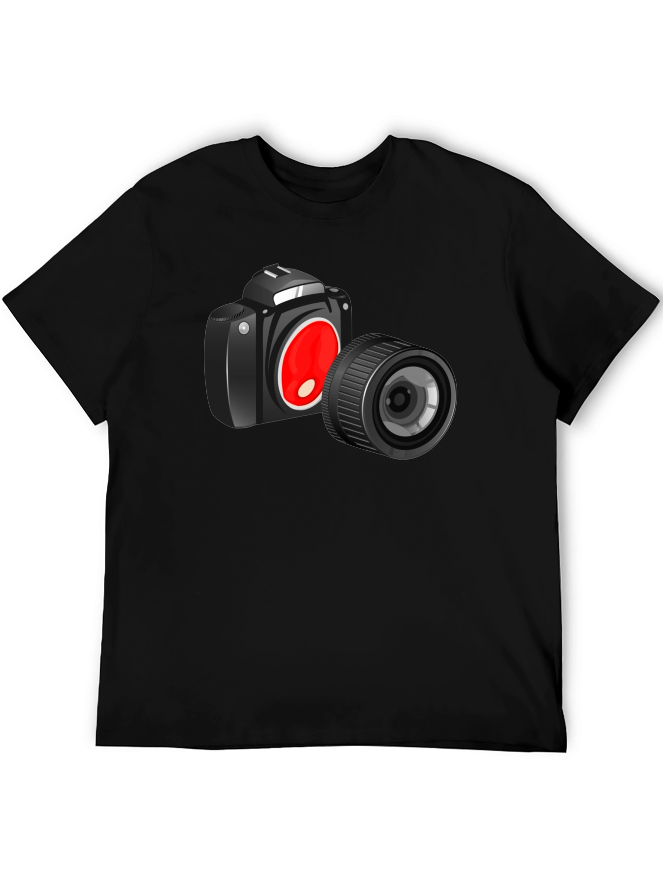 Camera Graphic Black T-Shirt