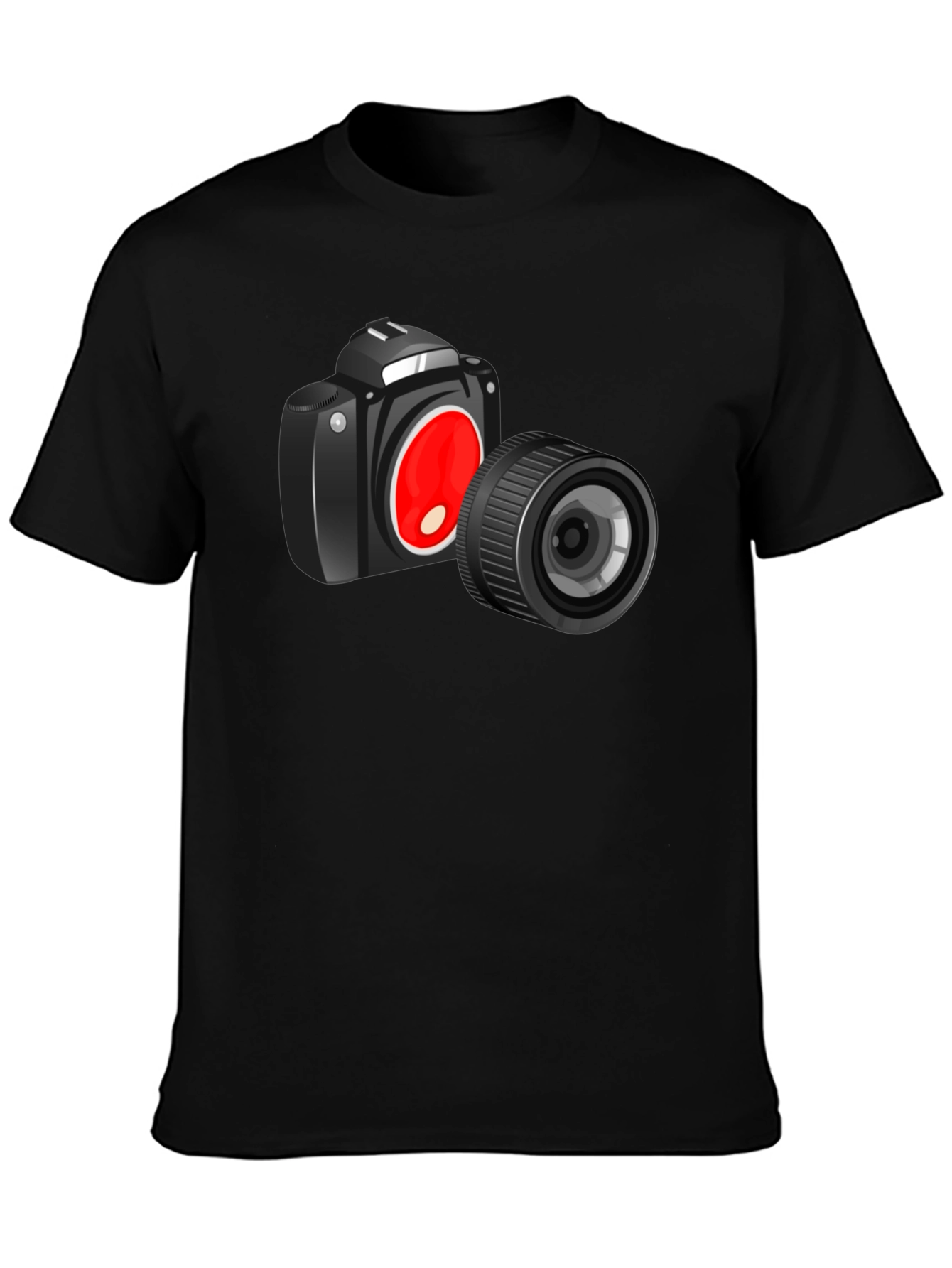 Camera Graphic Black T-Shirt
