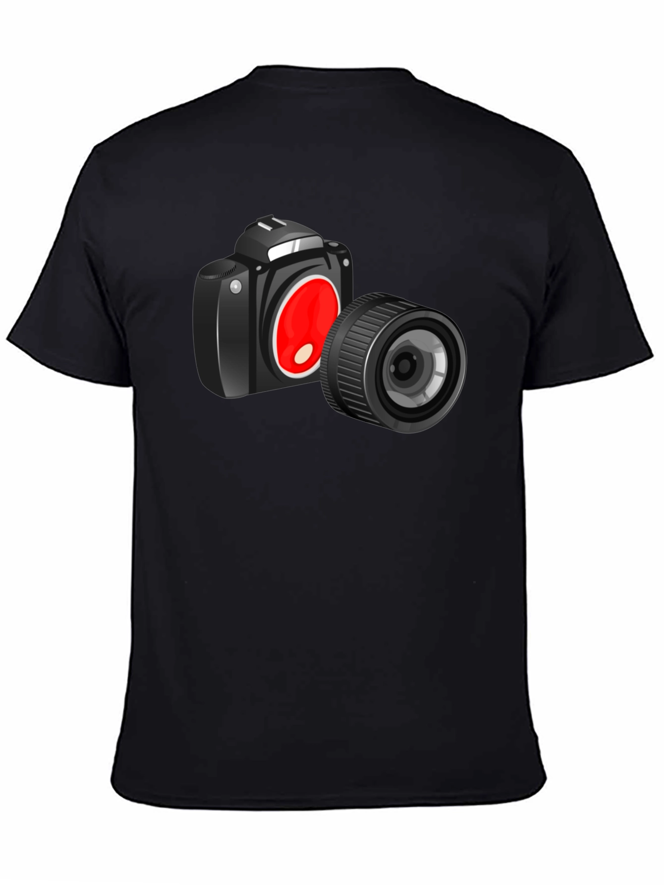 Camera Graphic Black T-Shirt