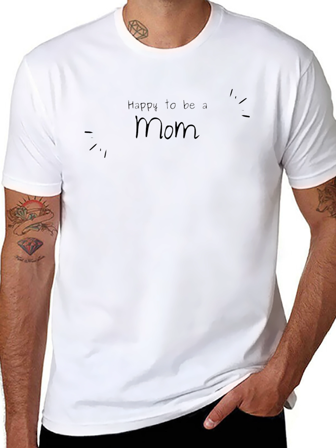 Happy to be a Mom - Graphic Tee