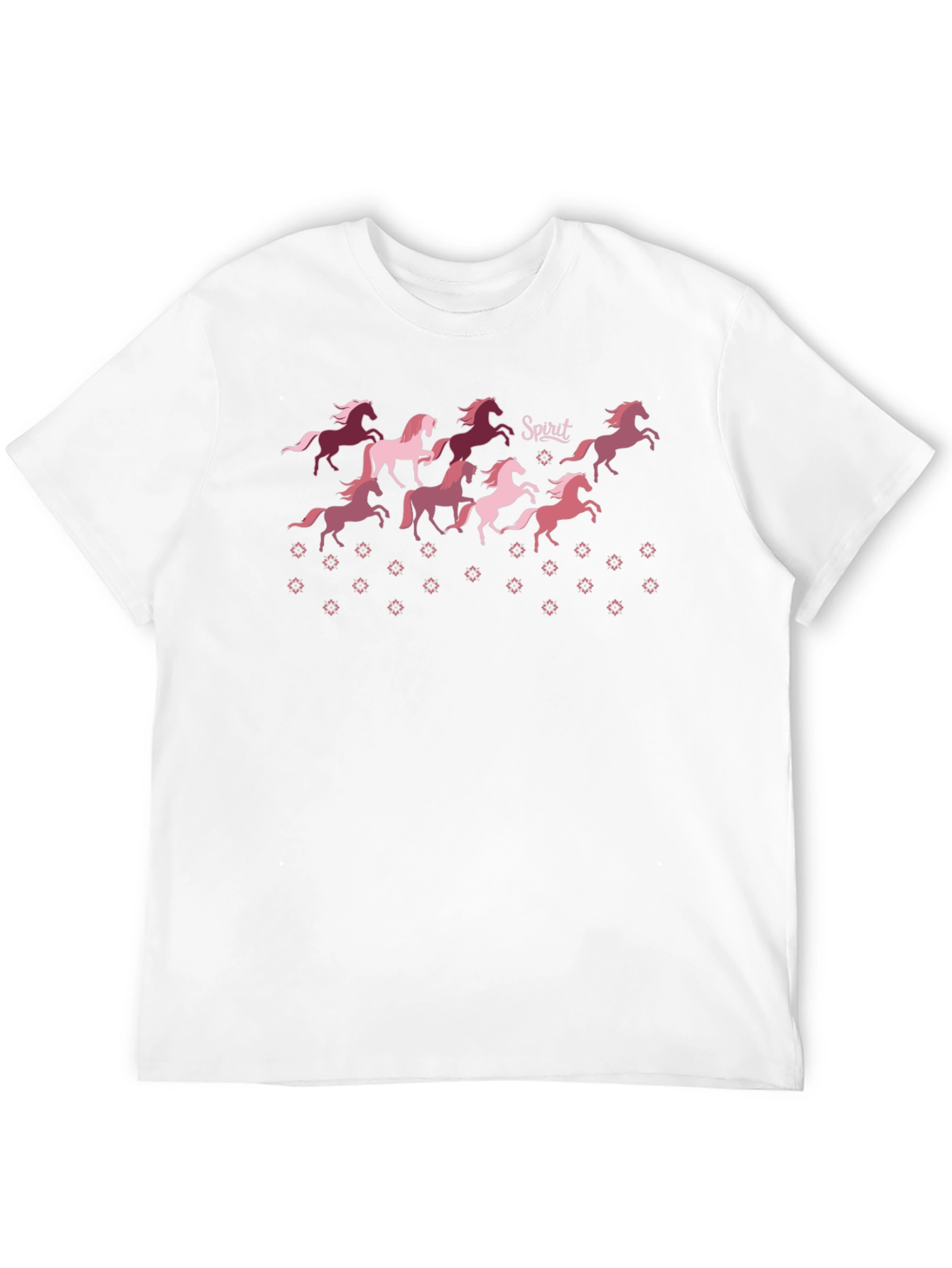 Spirit Horses Black Graphic Tee