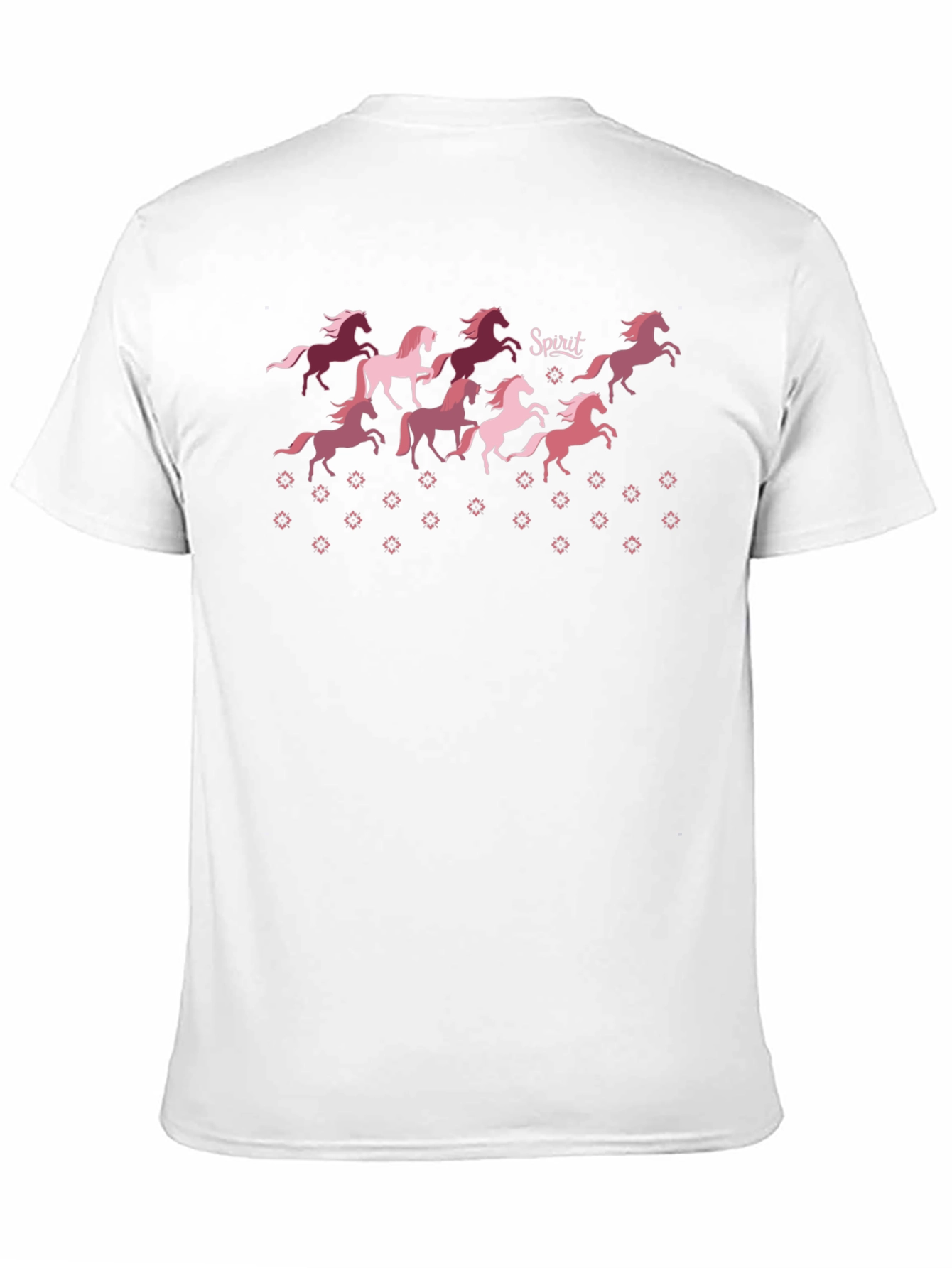 Spirit Horses Black Graphic Tee