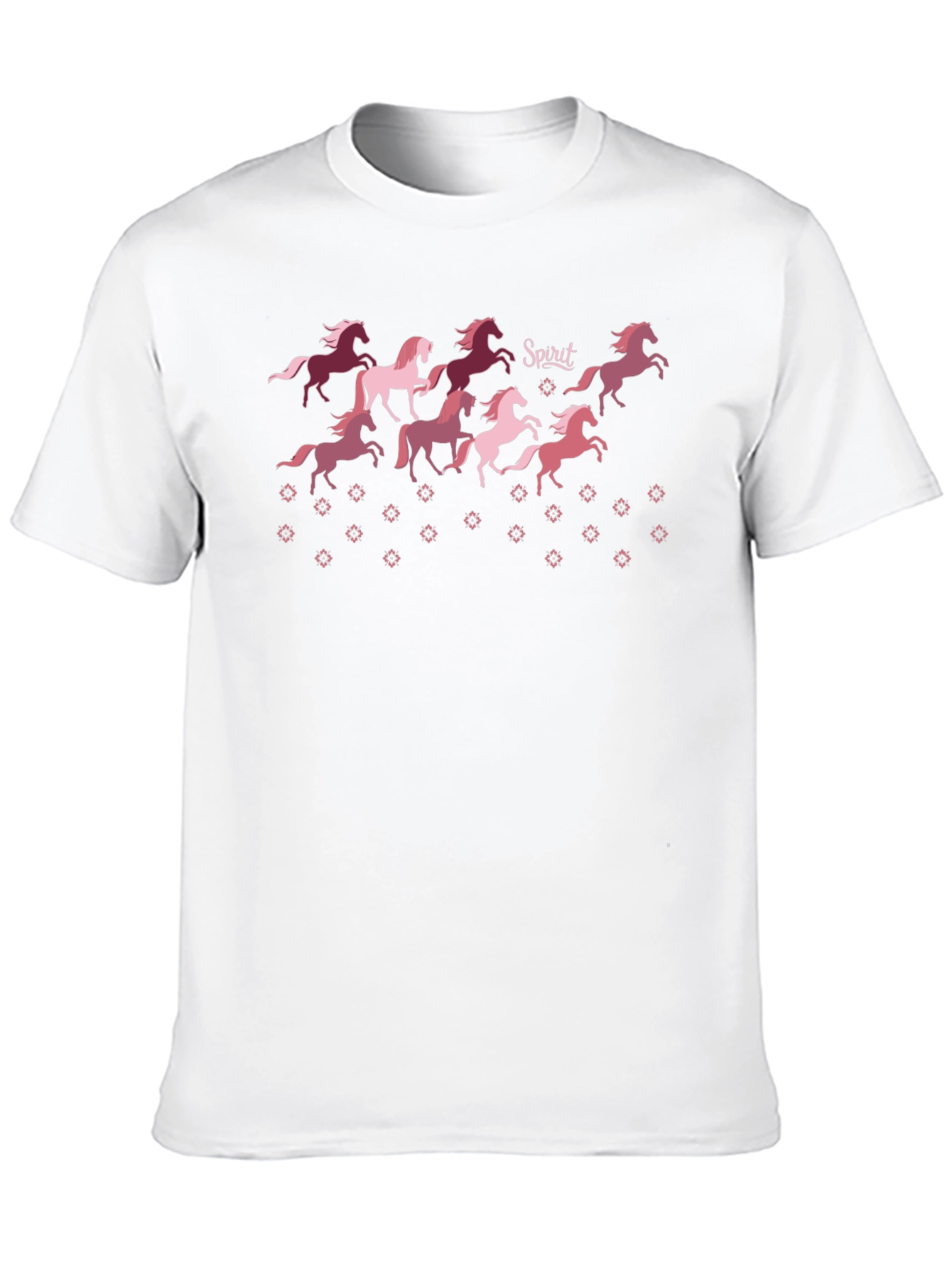 Spirit Horses Black Graphic Tee