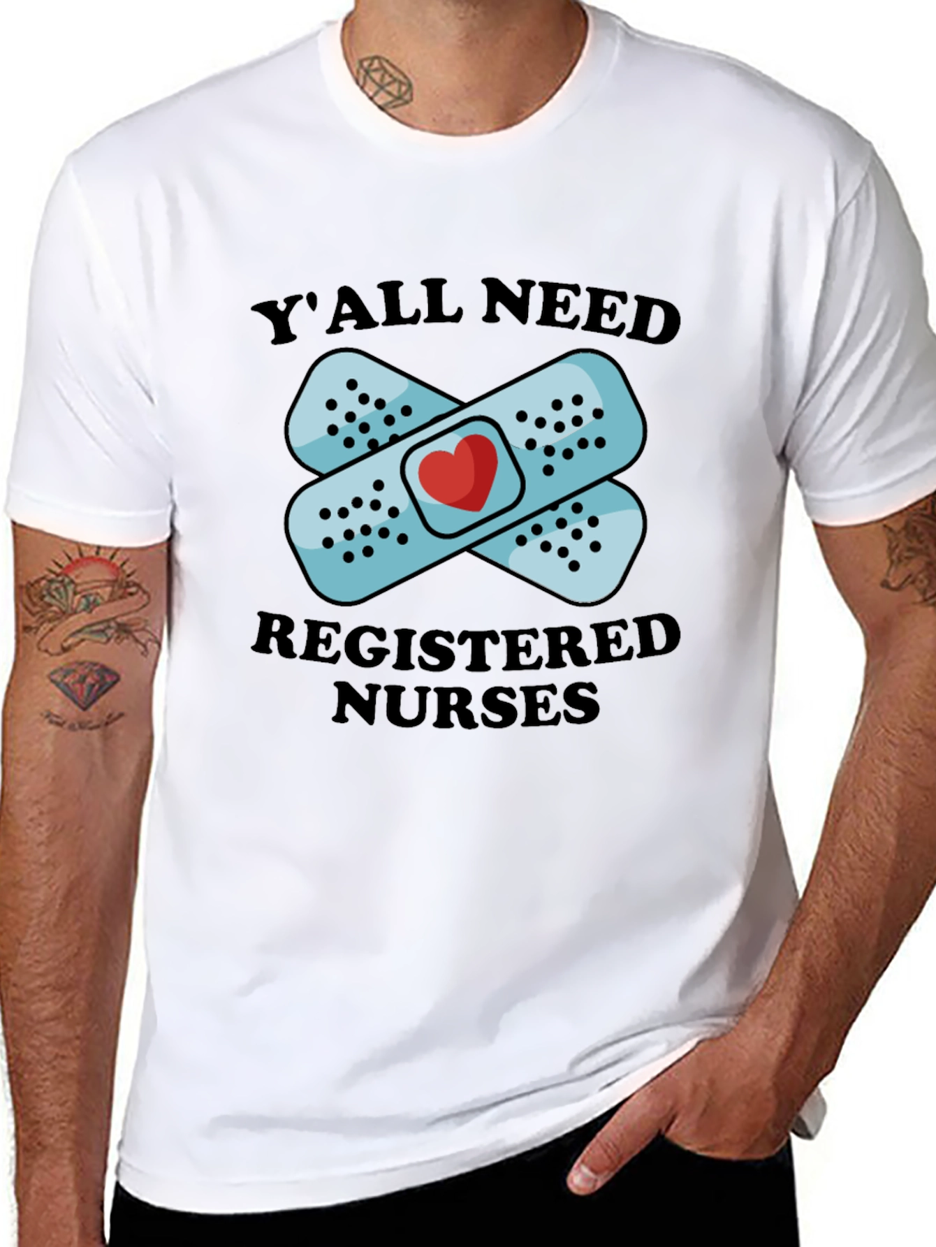 Yall Need Registered Nurses Graphic T-Shirt
