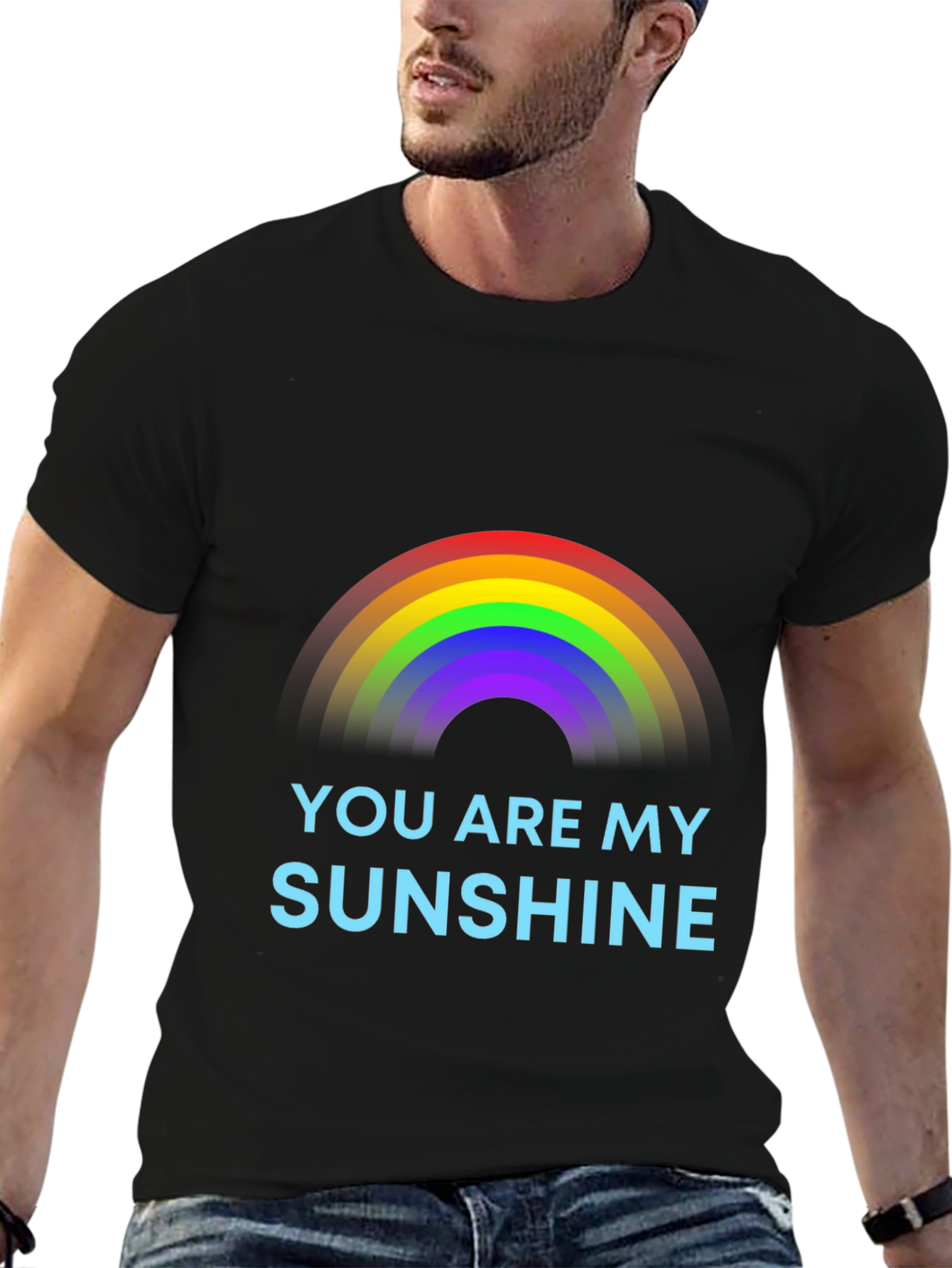 Rainbow Sunshine Graphic Tee - Unisex