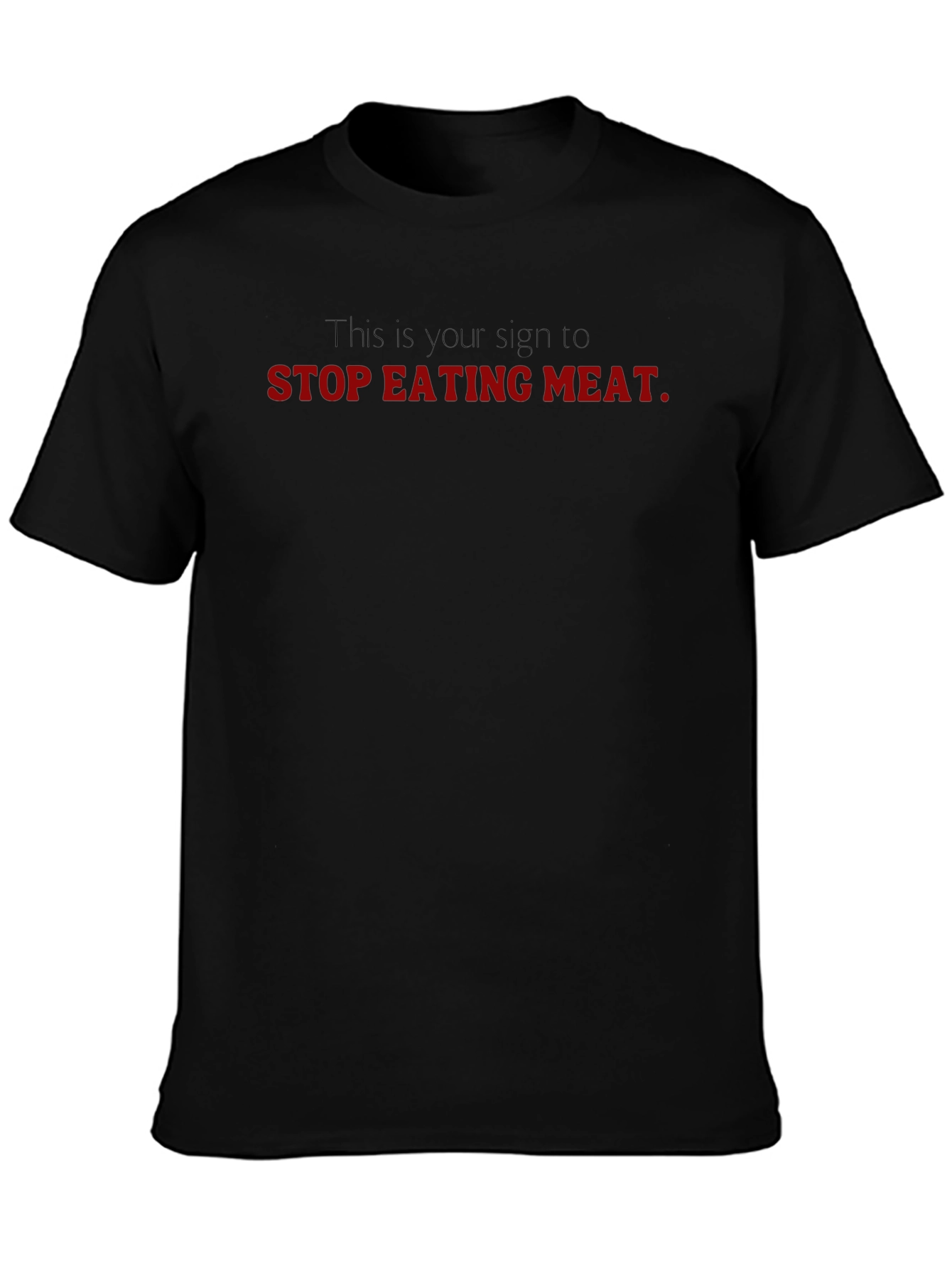 Stop Eating Meat Graphic Tee