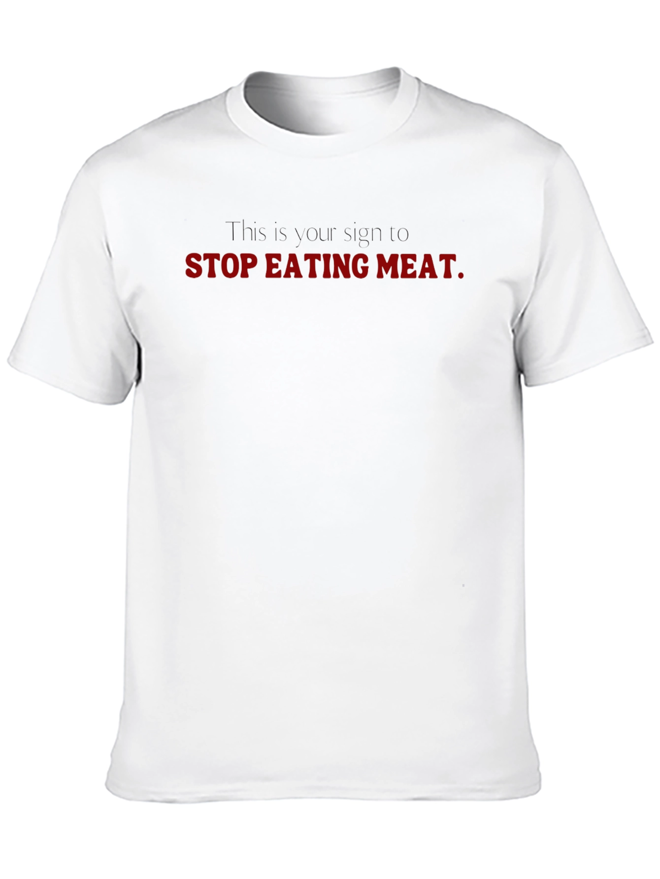 Stop Eating Meat Graphic Tee