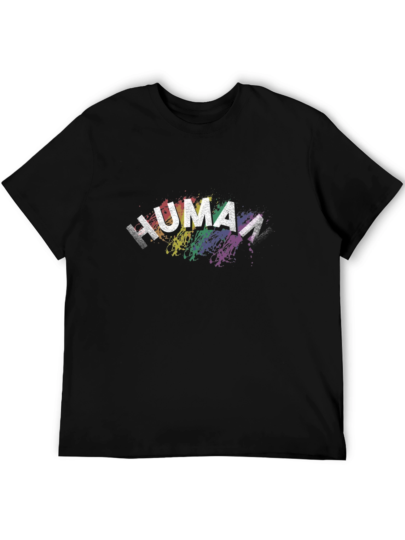 Human Rainbow Pride Graphic Tee