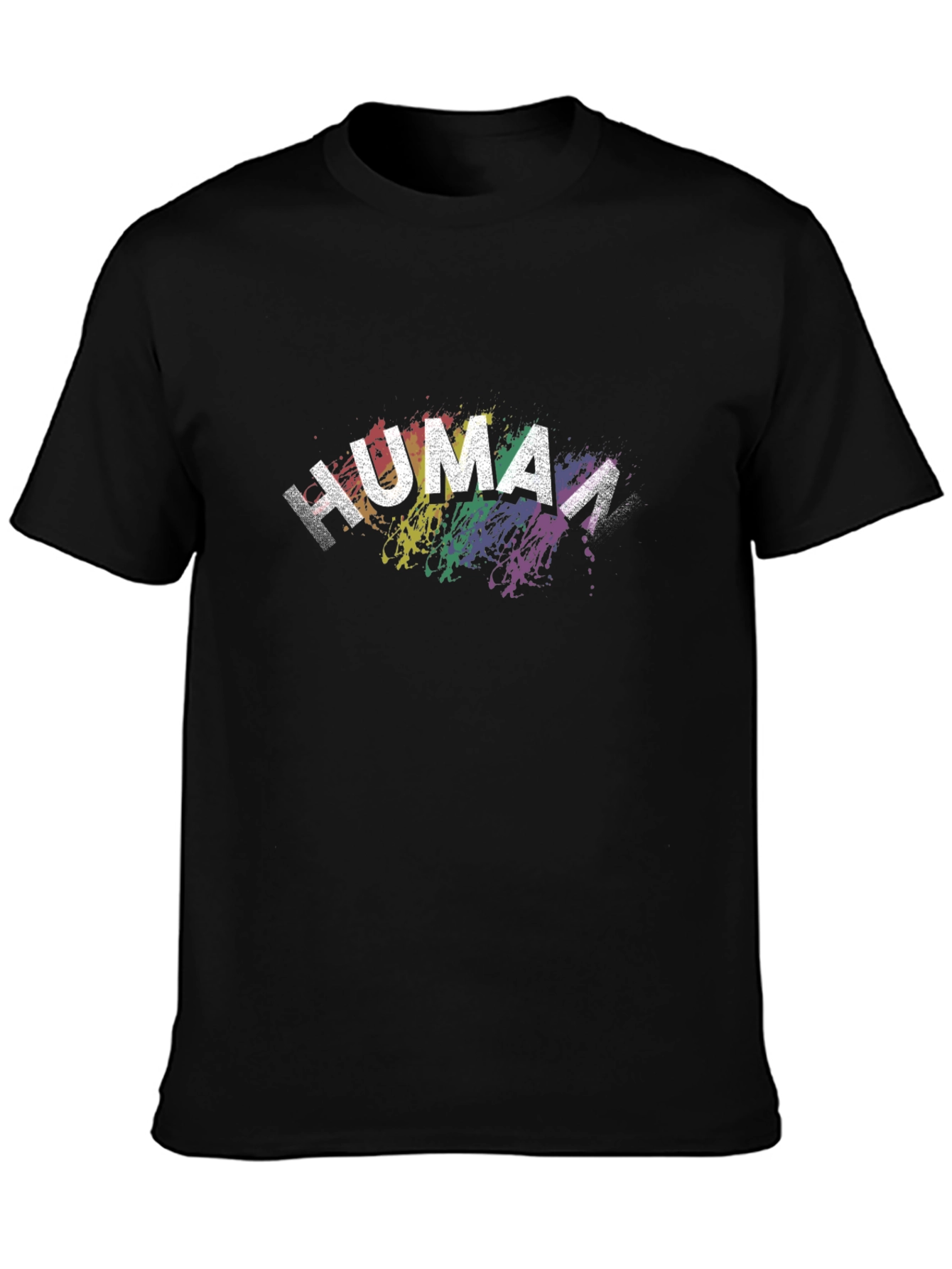 Human Rainbow Pride Graphic Tee