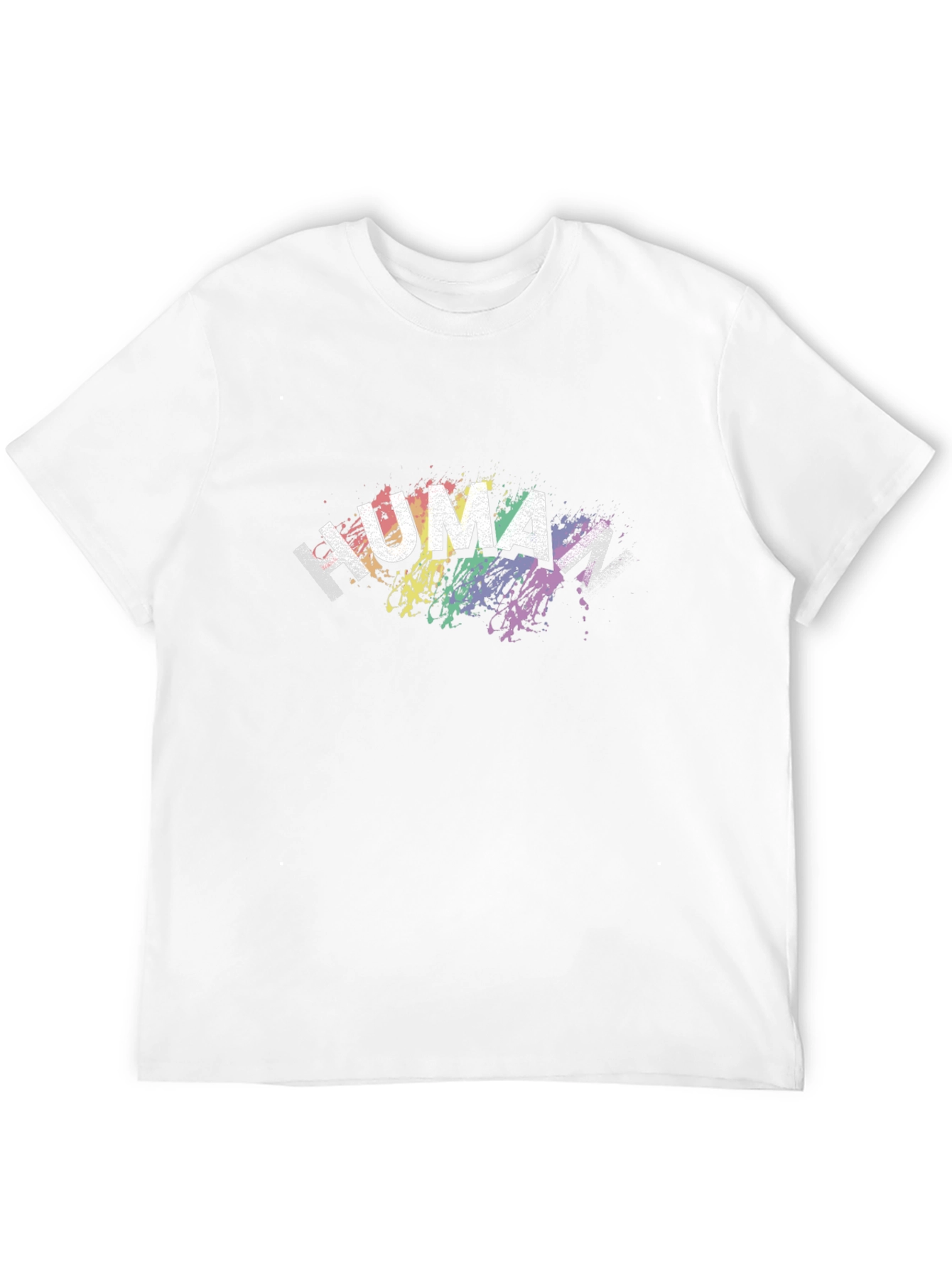 Human Rainbow Pride Graphic Tee