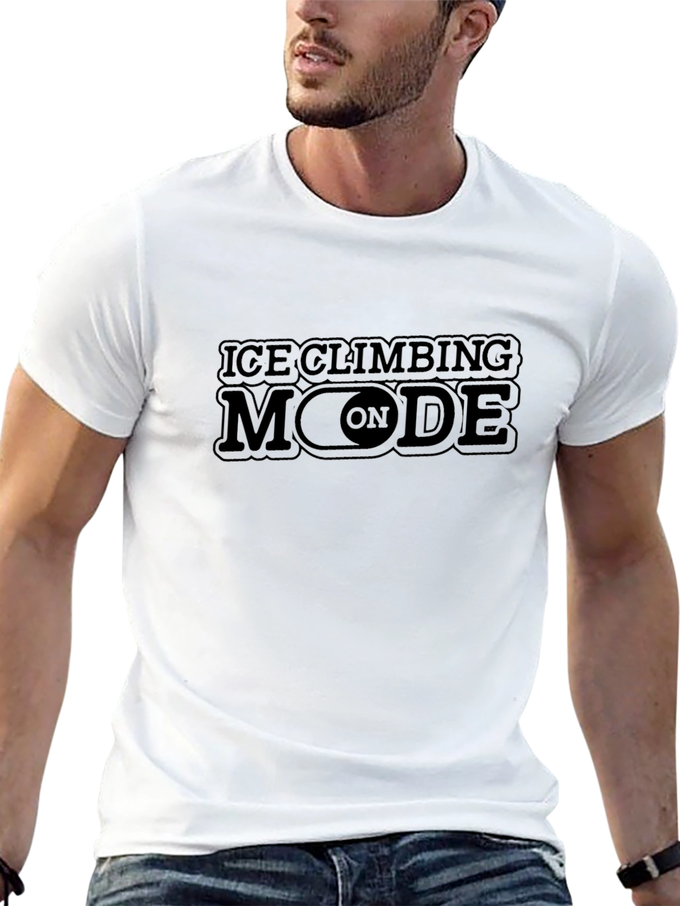 Ice Climbing Mode On Graphic Tee