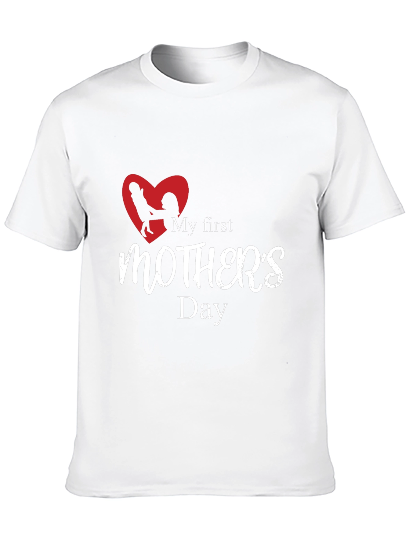 My First Mothers Day Black T-Shirt