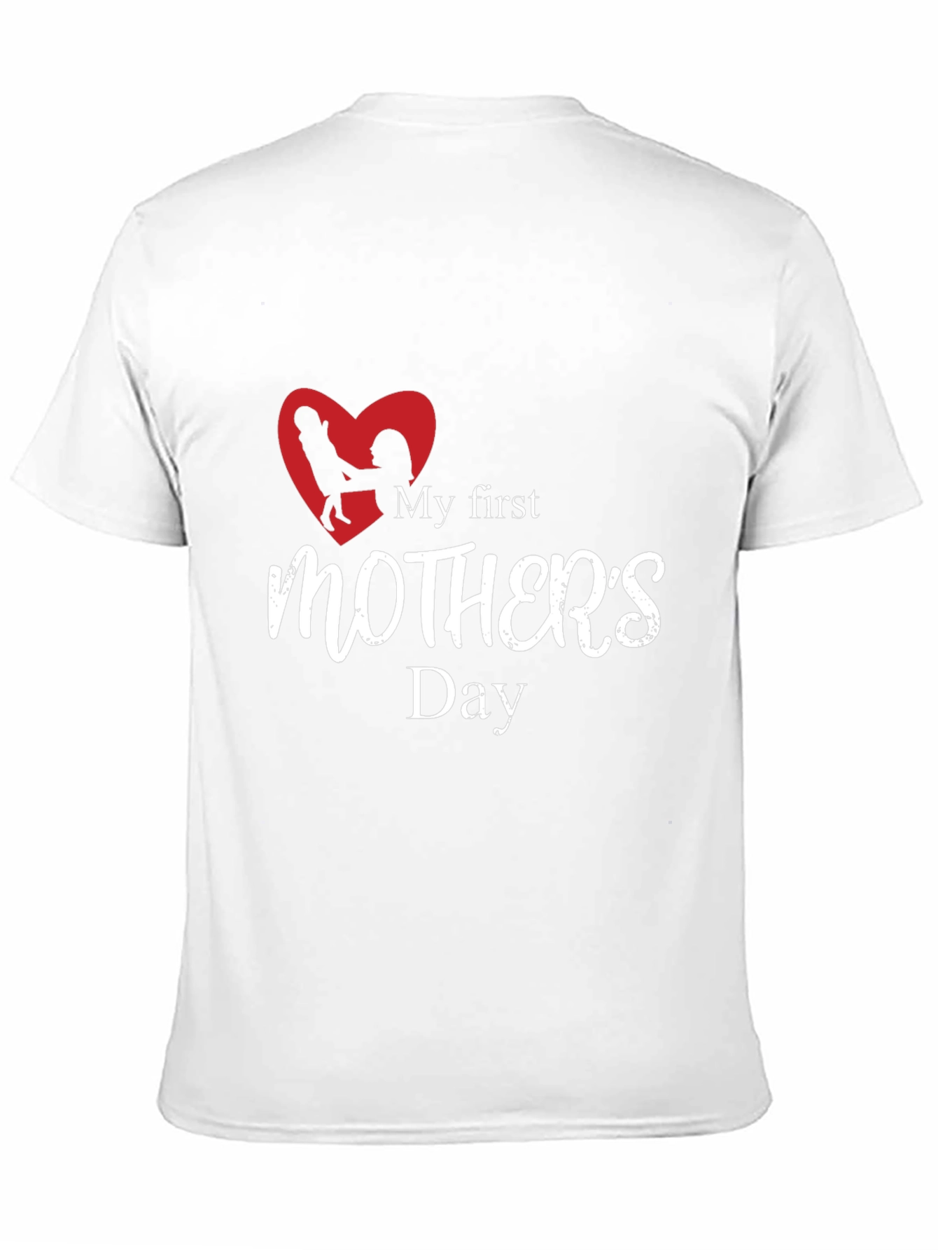 My First Mothers Day Black T-Shirt