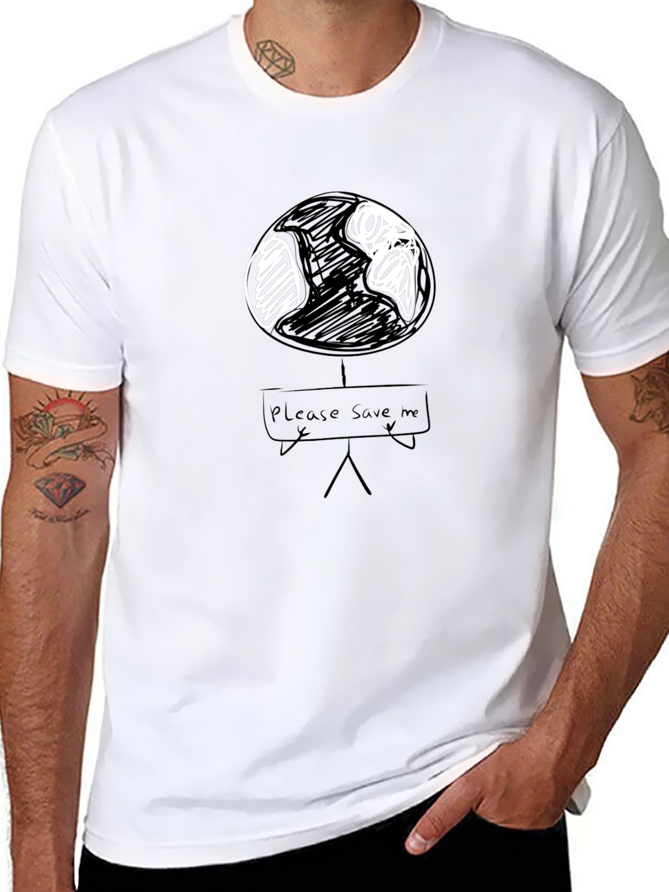 Save the Earth Graphic Tee