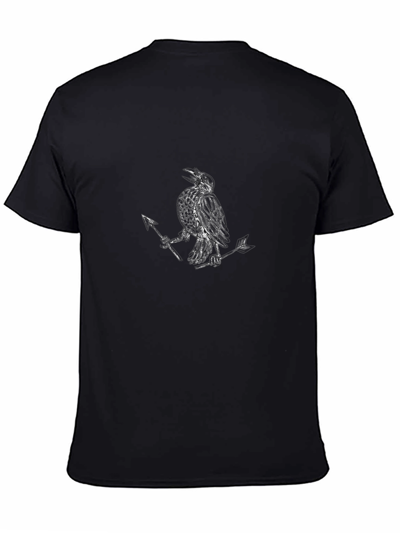 Raven & Arrow Graphic Tee - Mens Black T-Shirt