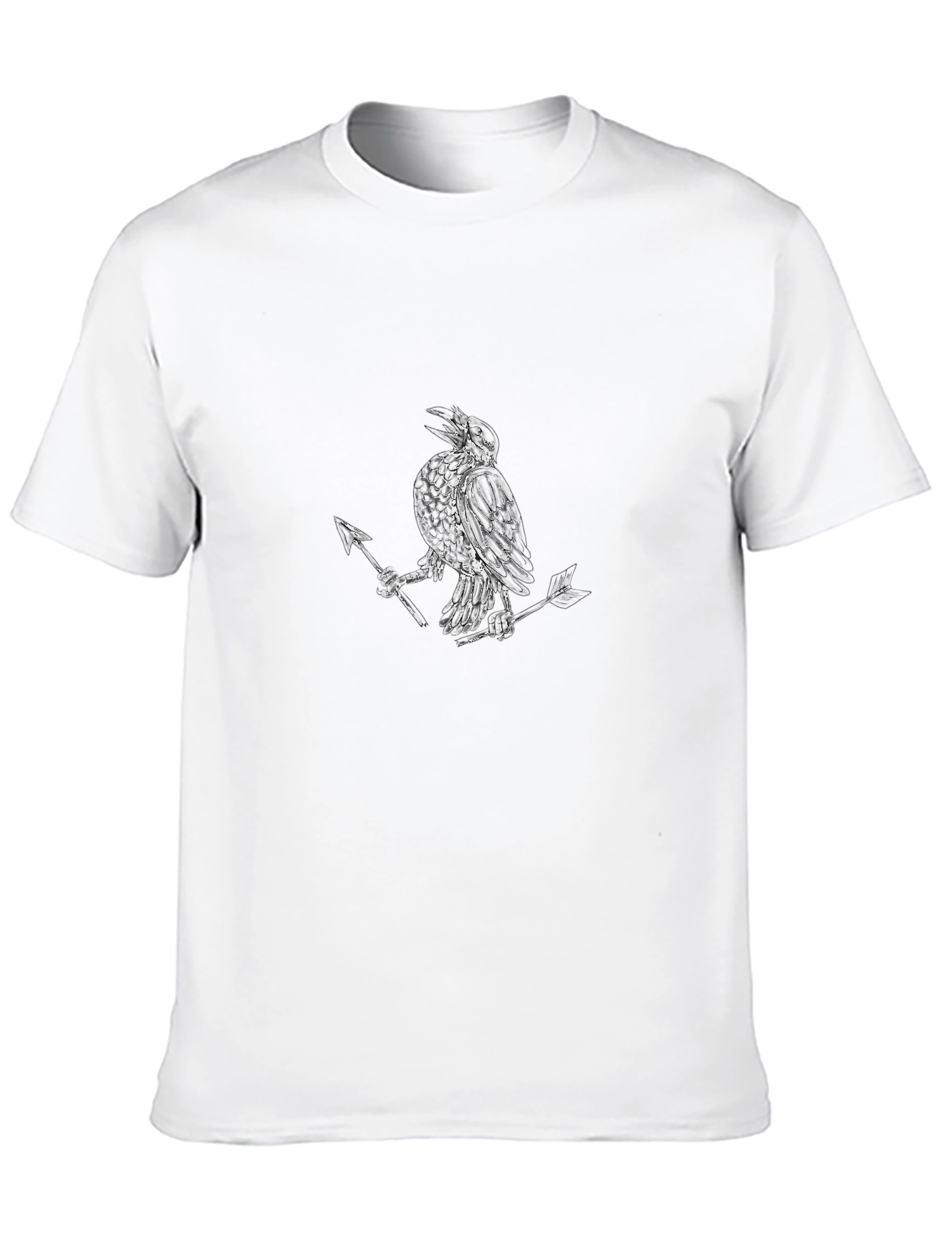 Raven & Arrow Graphic Tee - Mens Black T-Shirt