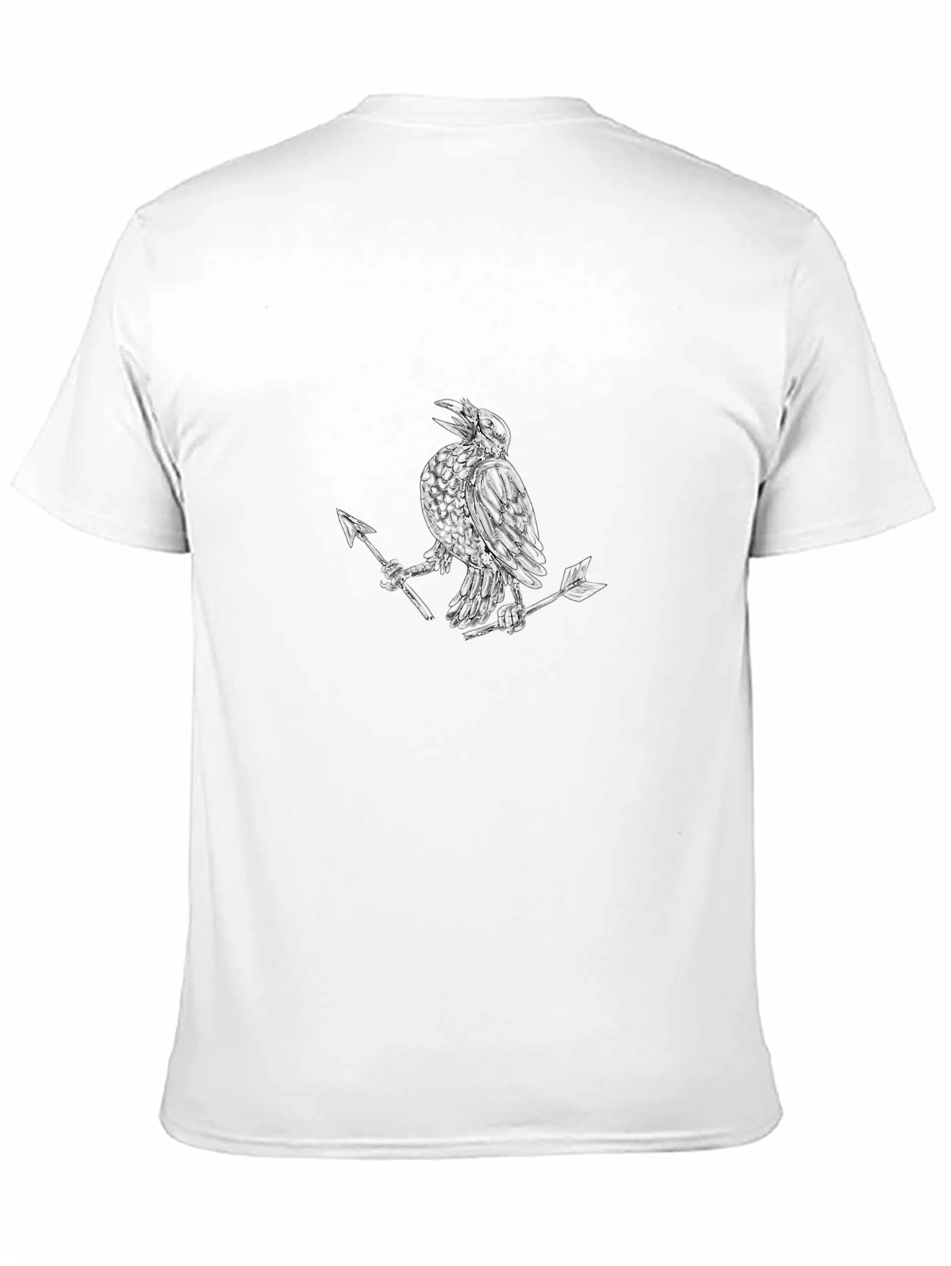 Raven & Arrow Graphic Tee - Mens Black T-Shirt