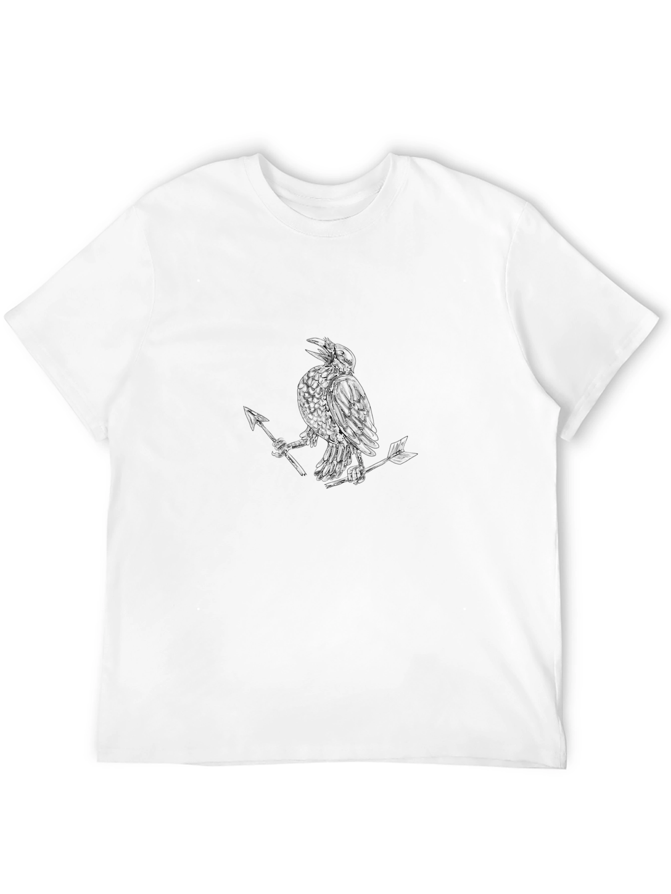 Raven & Arrow Graphic Tee - Mens Black T-Shirt