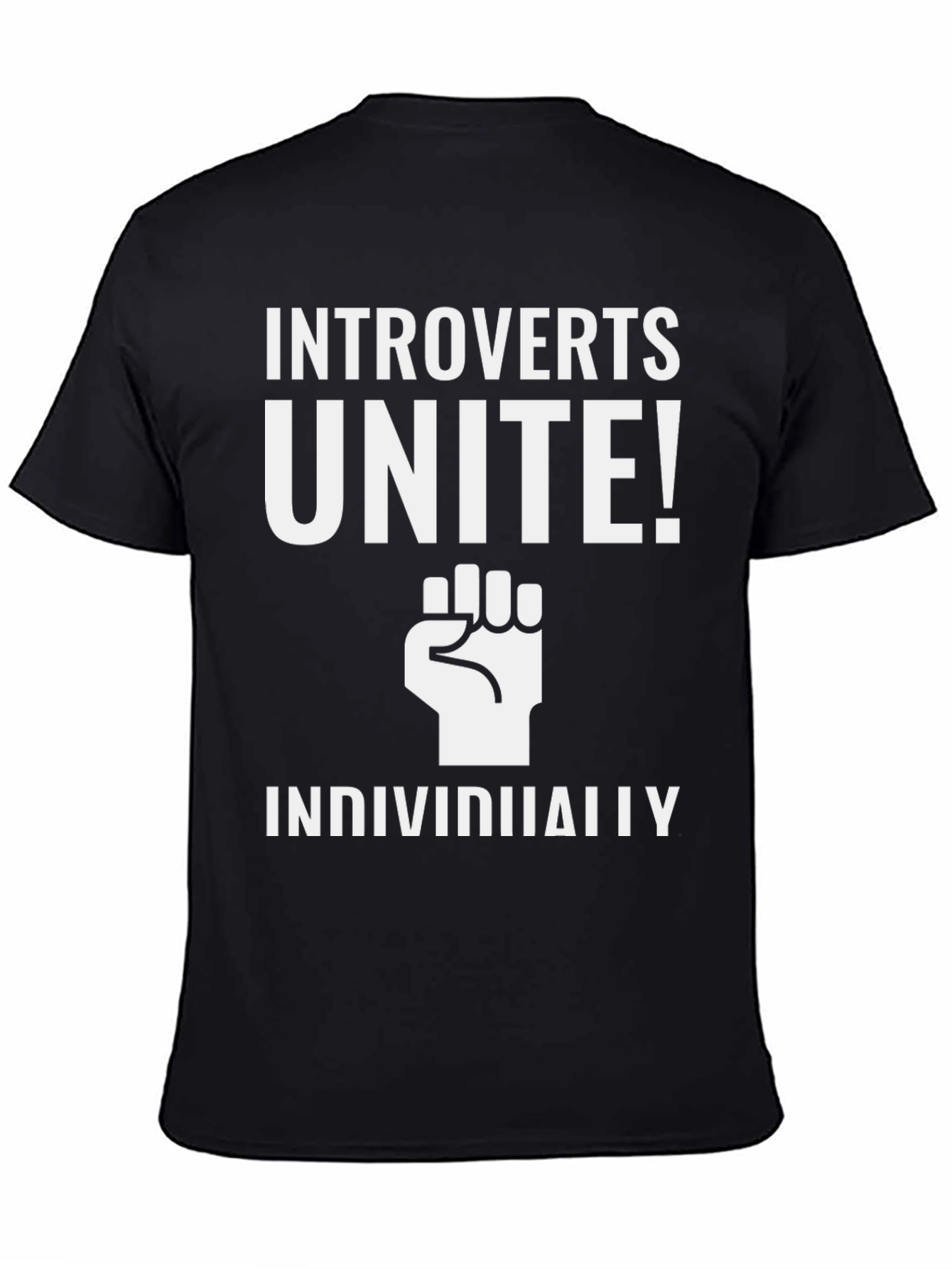 Introverts Unite! Graphic Print Tee