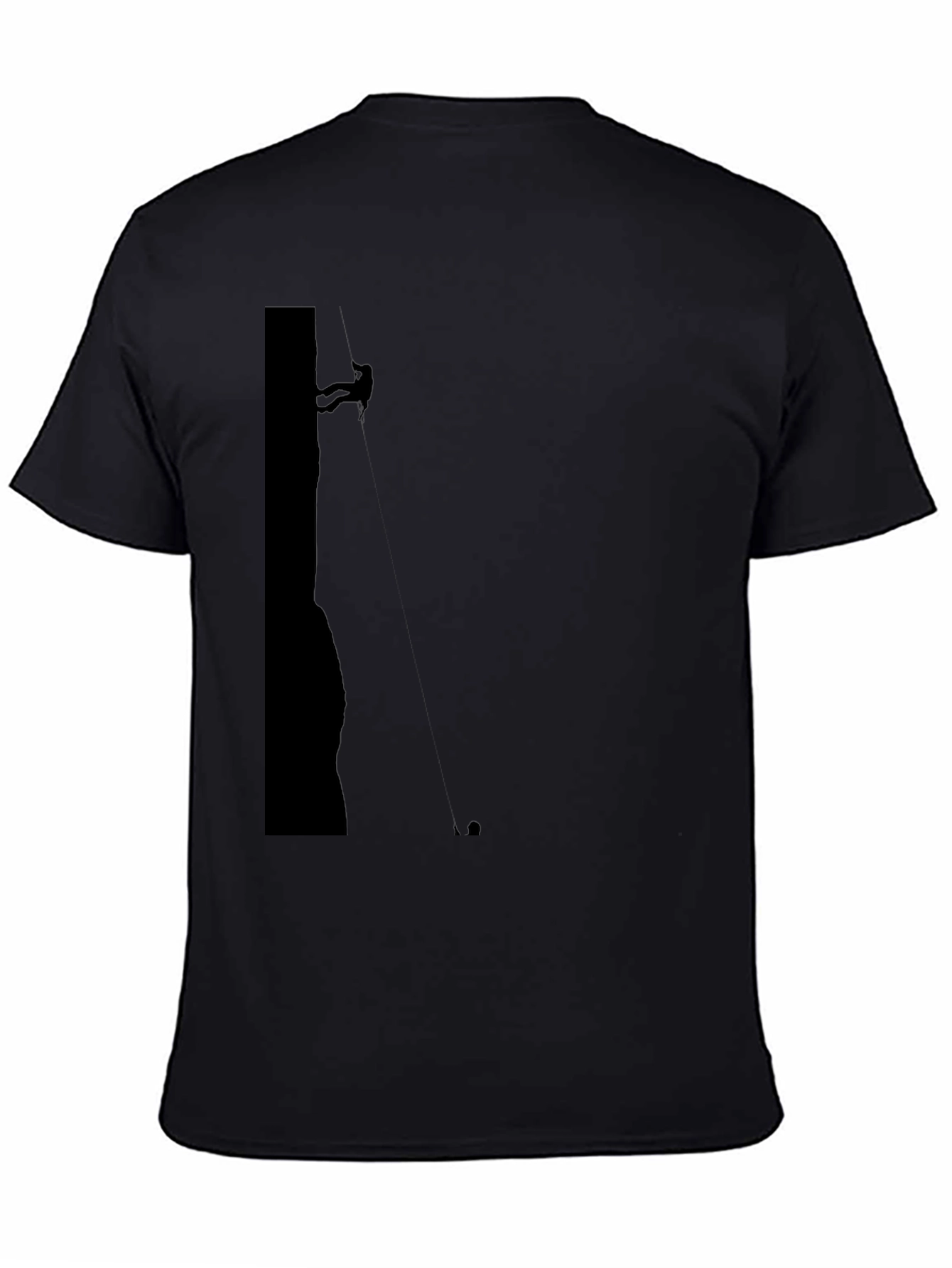 Climbing Silhouette Black T-Shirt