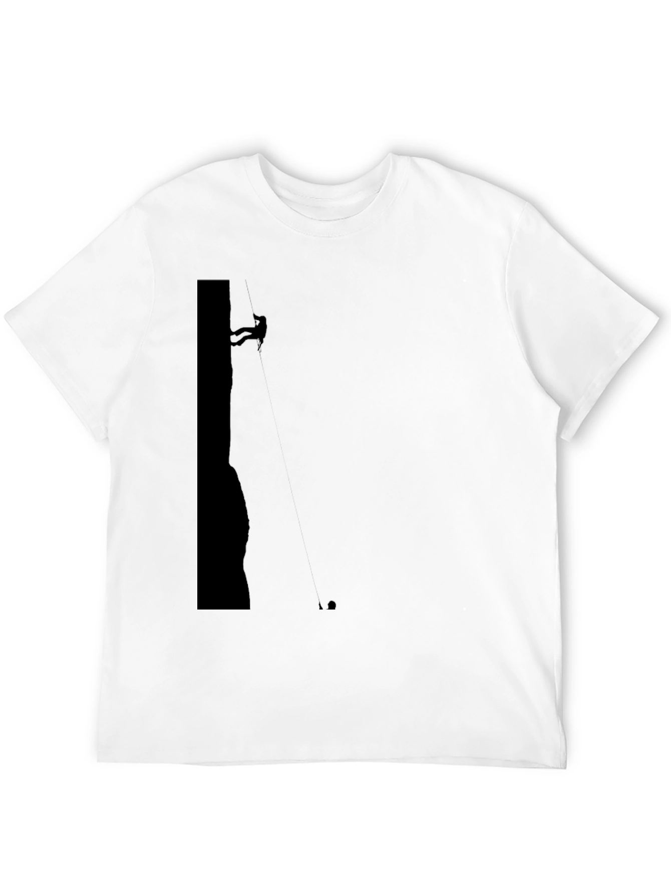 Climbing Silhouette Black T-Shirt