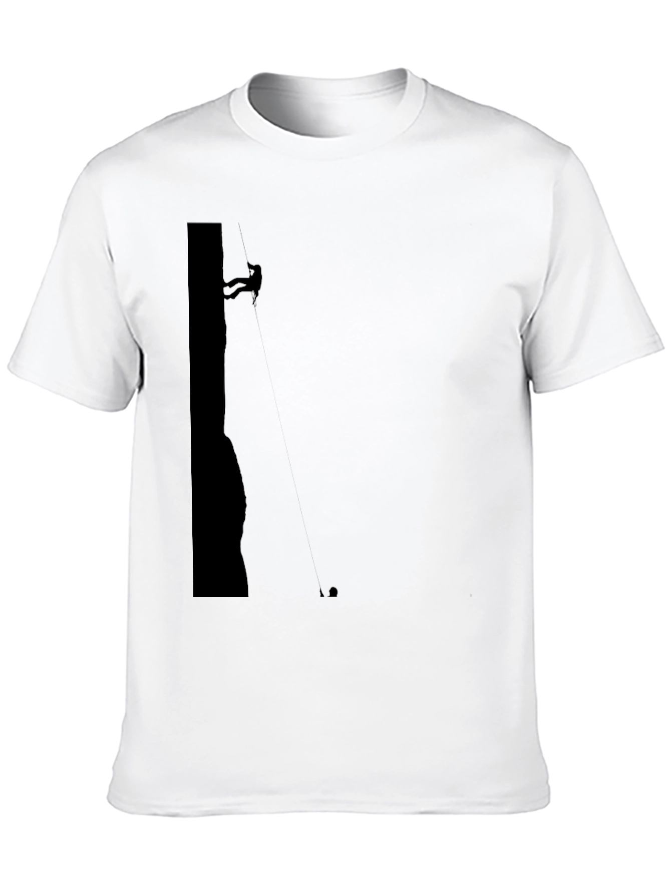 Climbing Silhouette Black T-Shirt