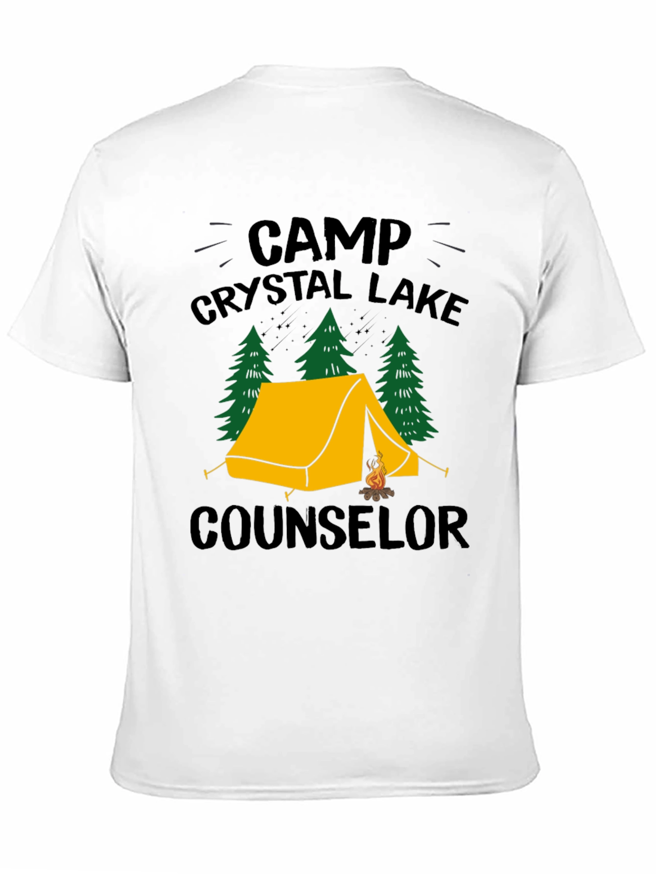 Camp Crystal Lake Counselor Graphic T-Shirt