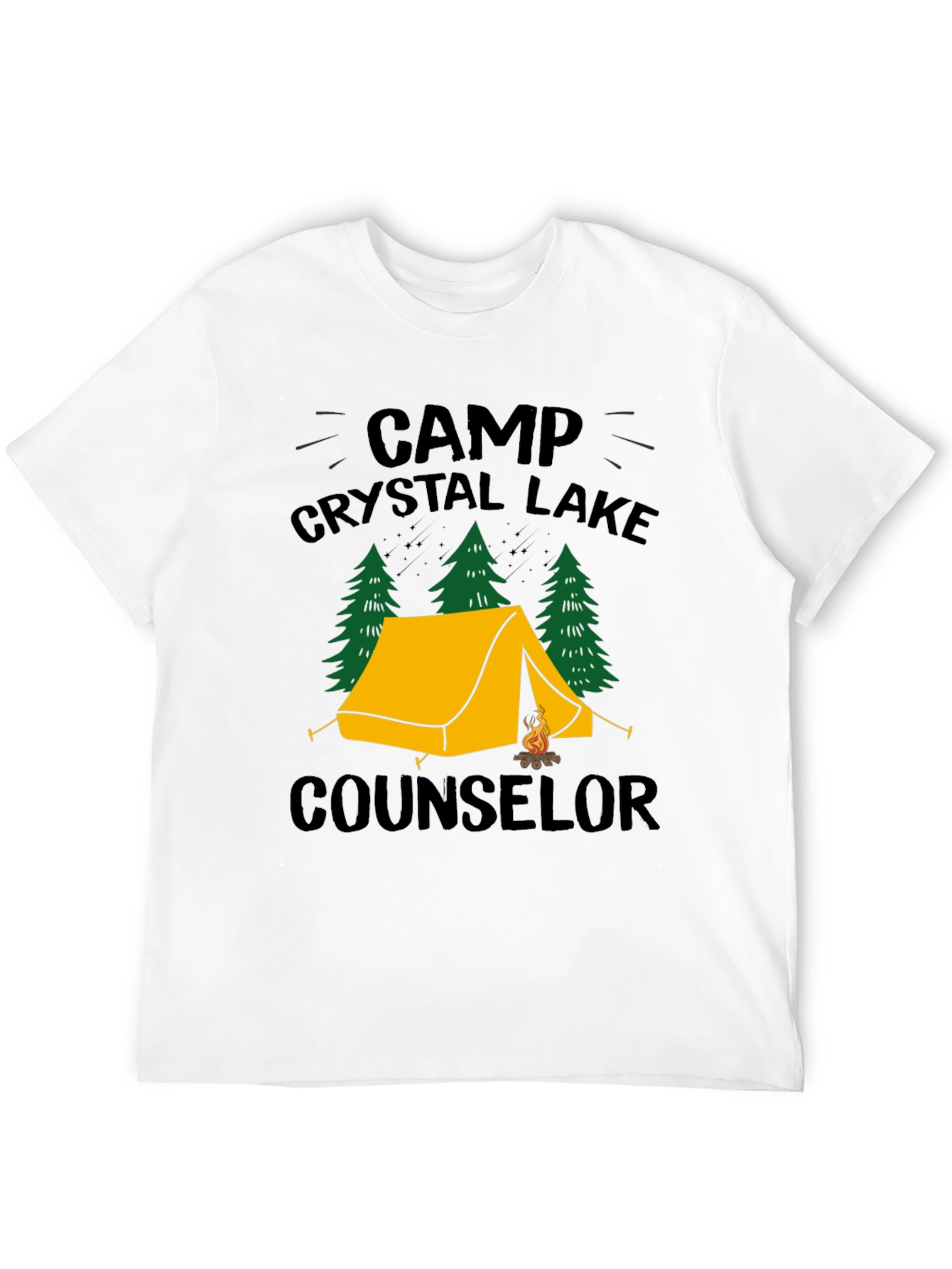 Camp Crystal Lake Counselor Graphic T-Shirt