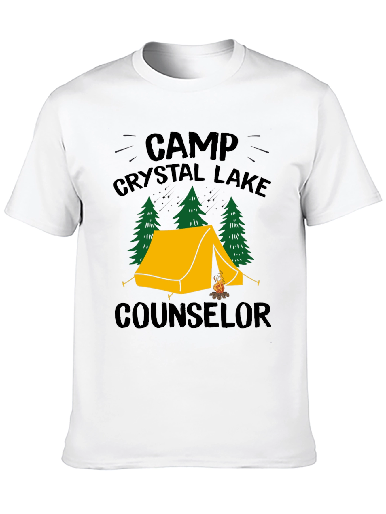 Camp Crystal Lake Counselor Graphic T-Shirt