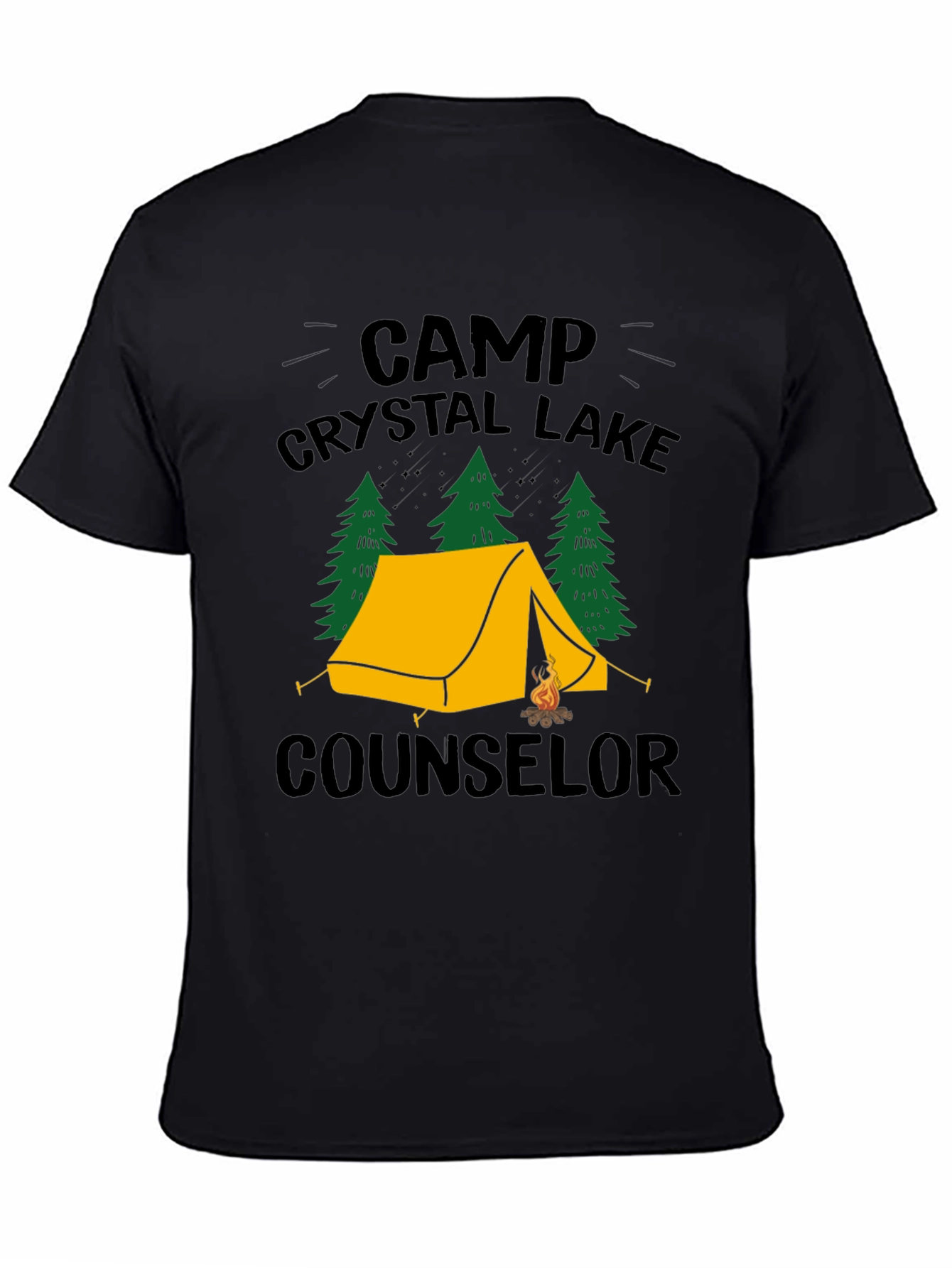 Camp Crystal Lake Counselor Graphic T-Shirt