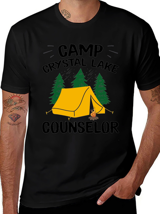 Camp Crystal Lake Counselor Graphic T-Shirt