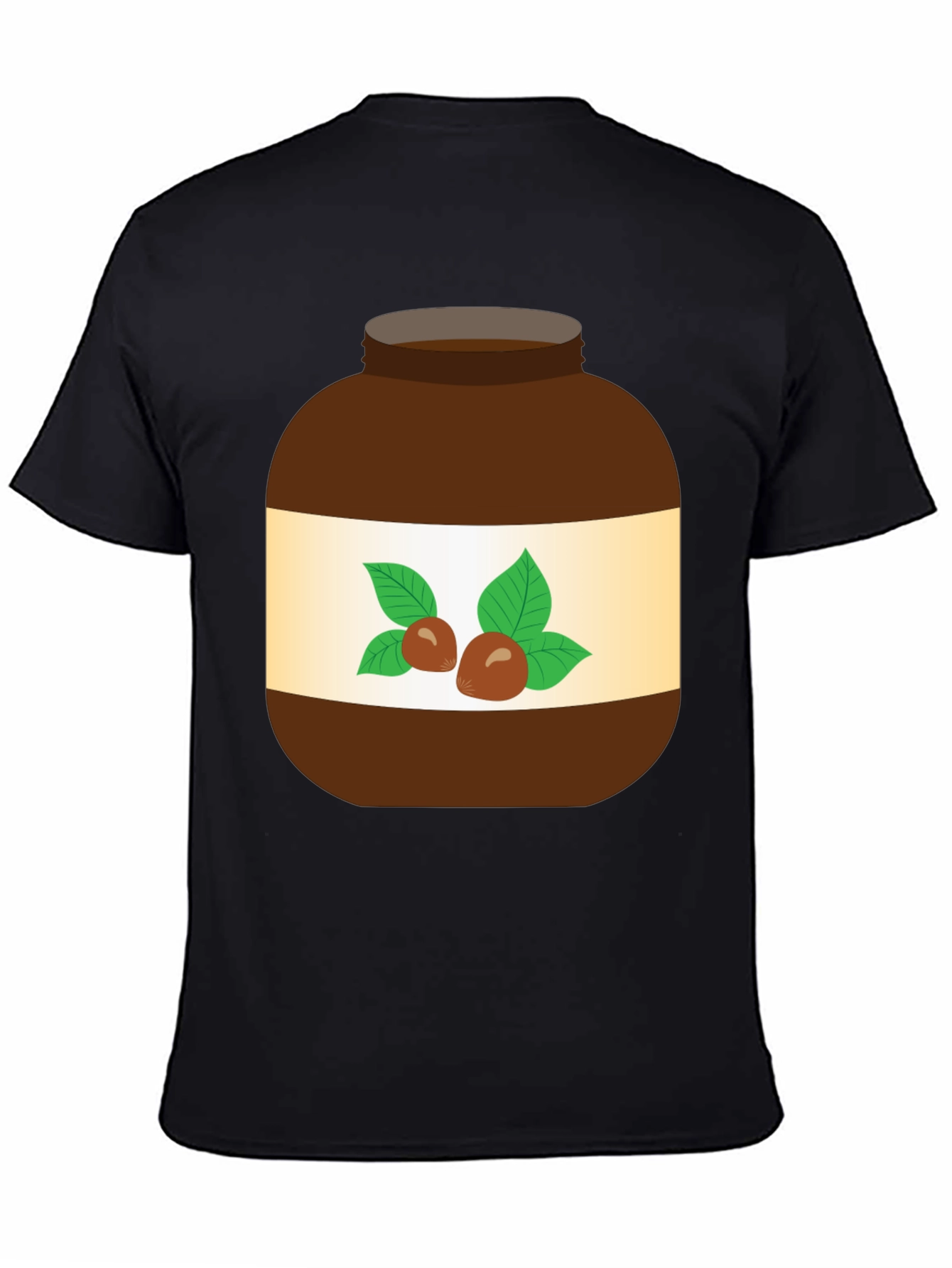 Nutella Jar Graphic T-Shirt - Fun Foodie Tee