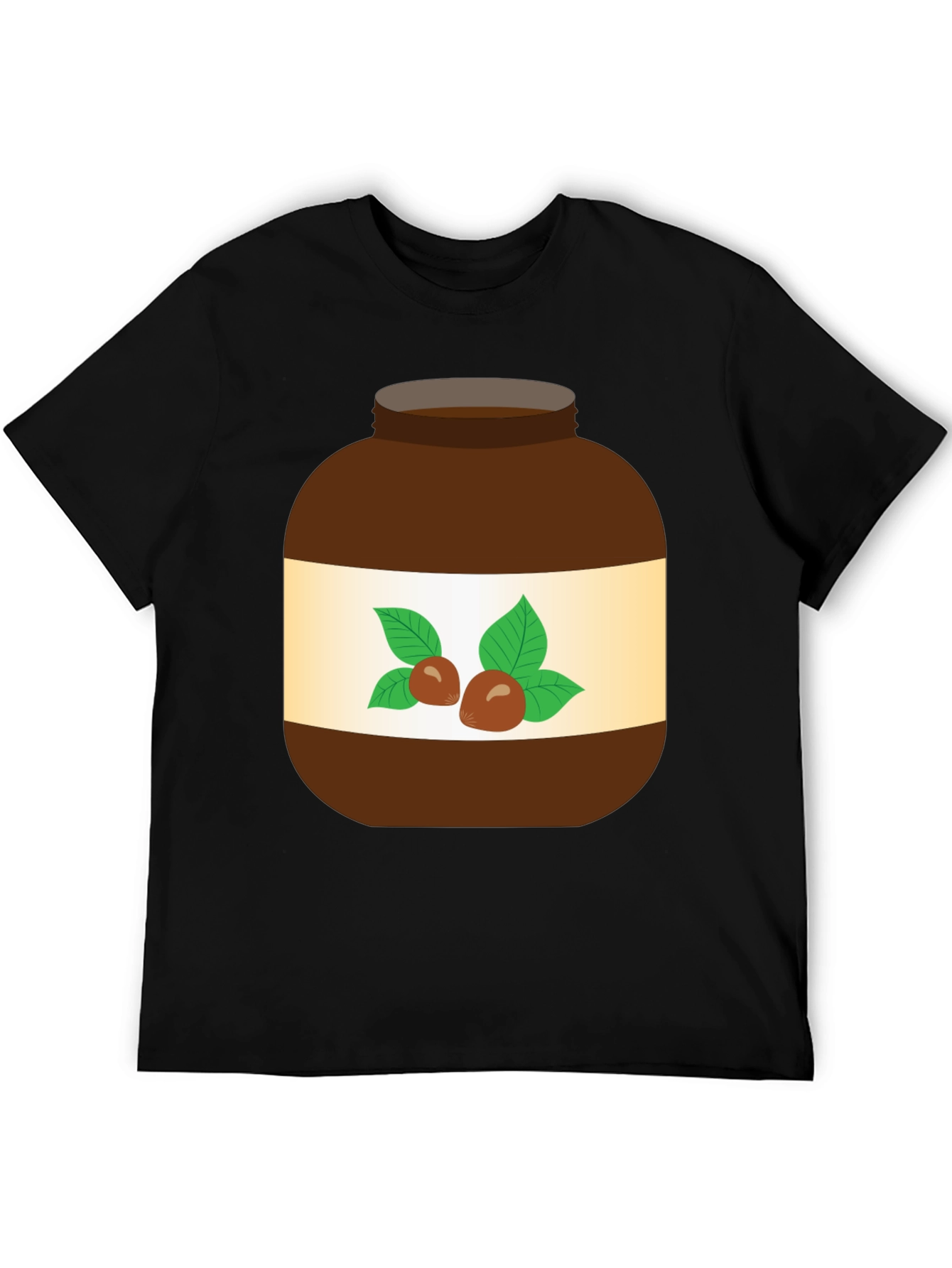 Nutella Jar Graphic T-Shirt - Fun Foodie Tee