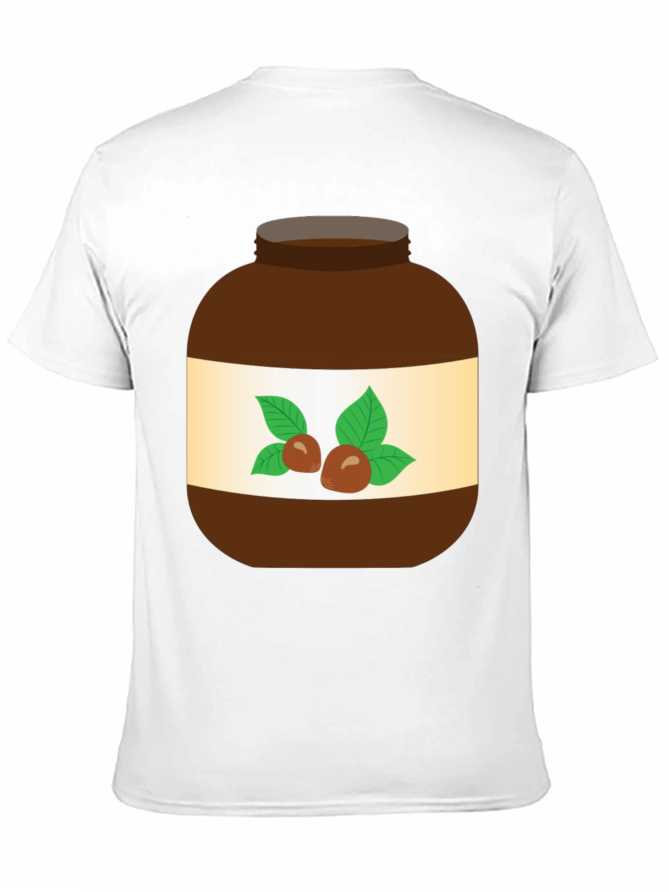 Nutella Jar Graphic T-Shirt - Fun Foodie Tee