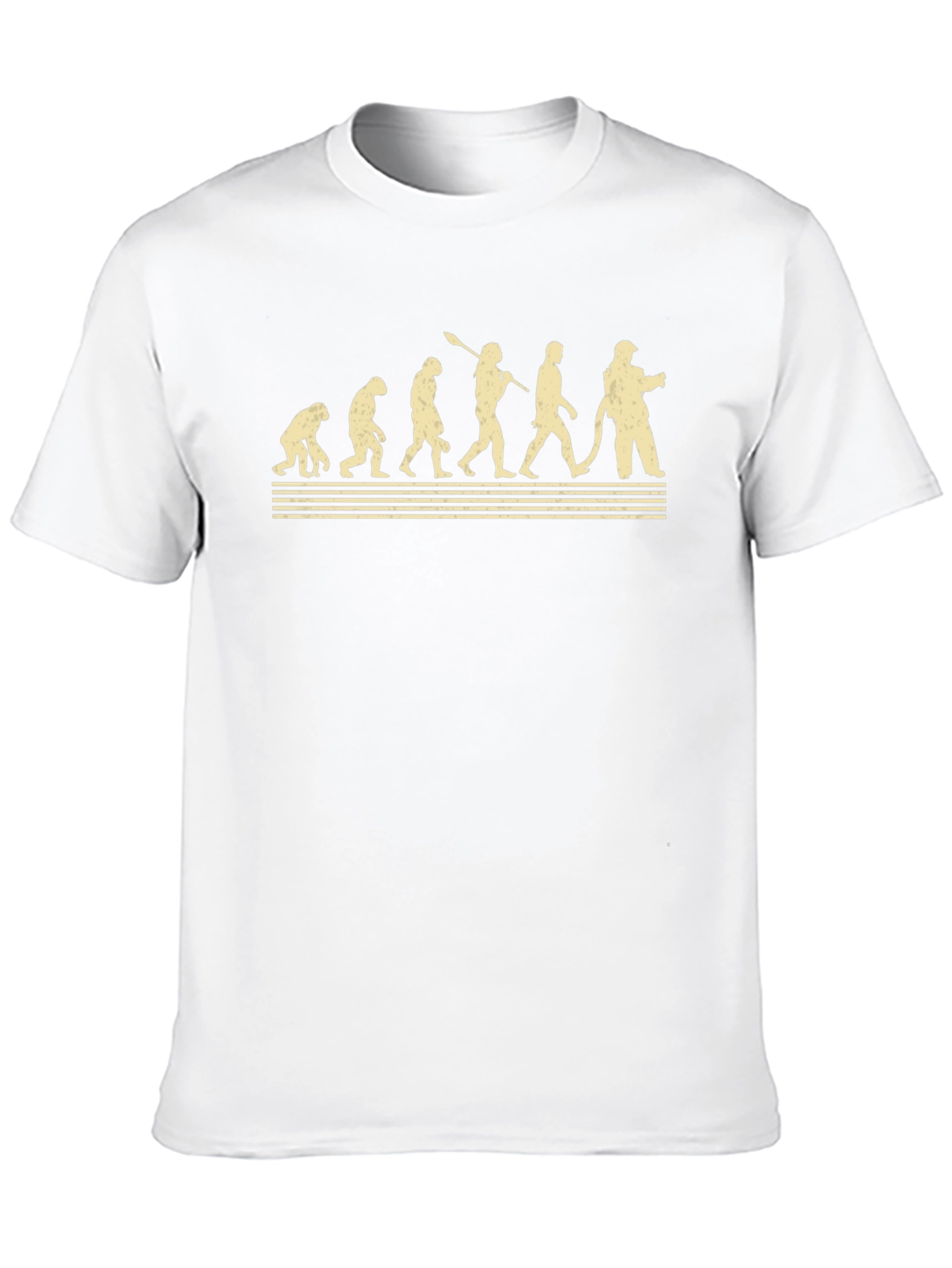 Firefighter Evolution Black T-Shirt
