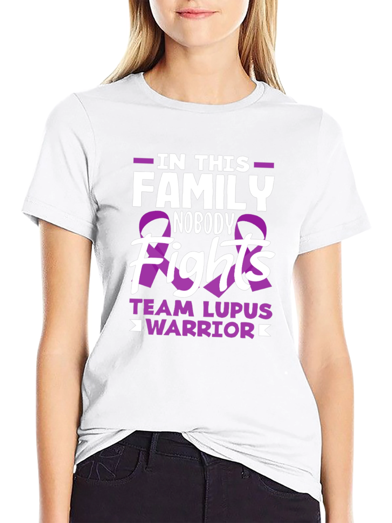Lupus Warrior Family Support T-Shirt