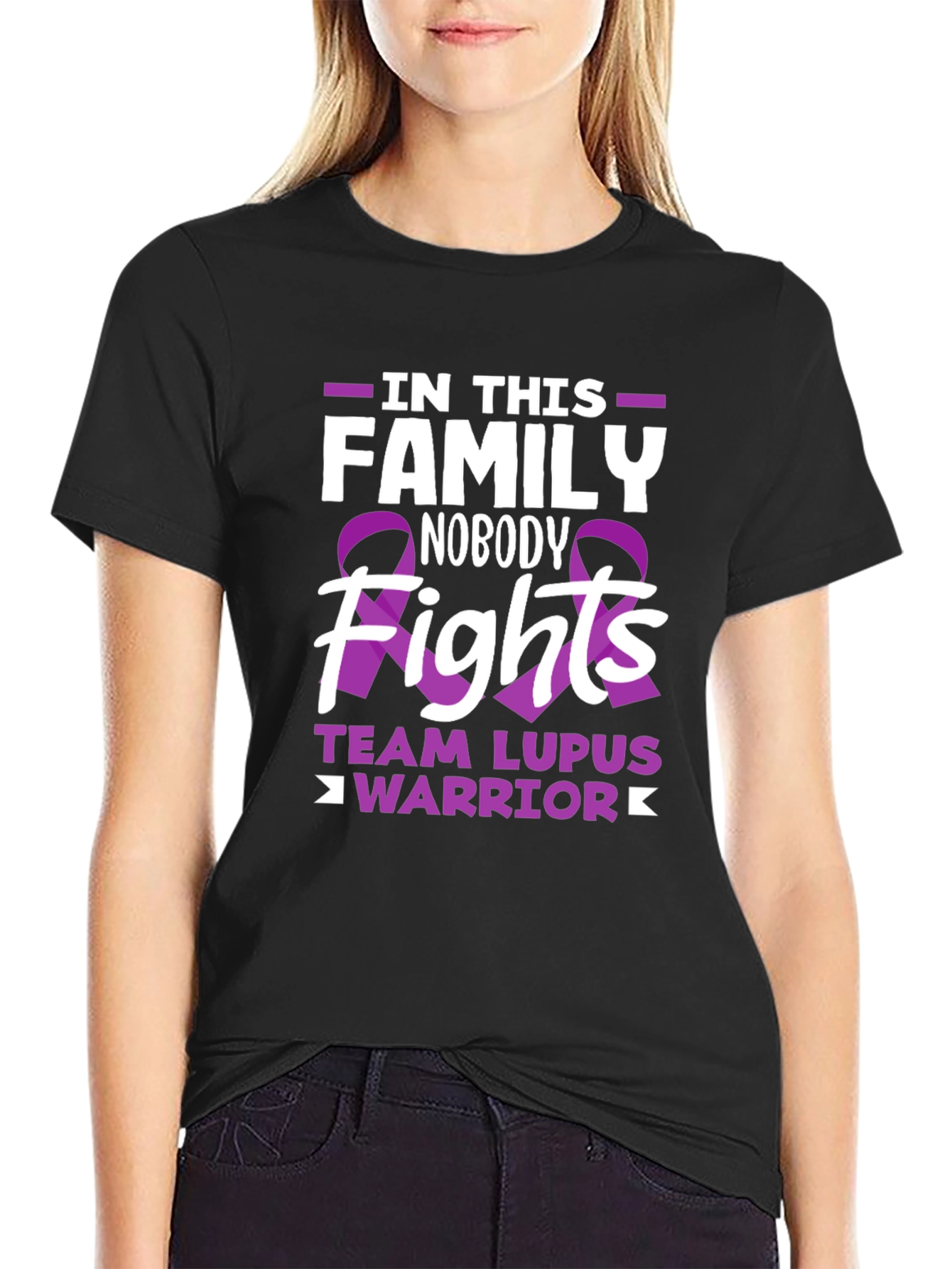 Lupus Warrior Family Support T-Shirt