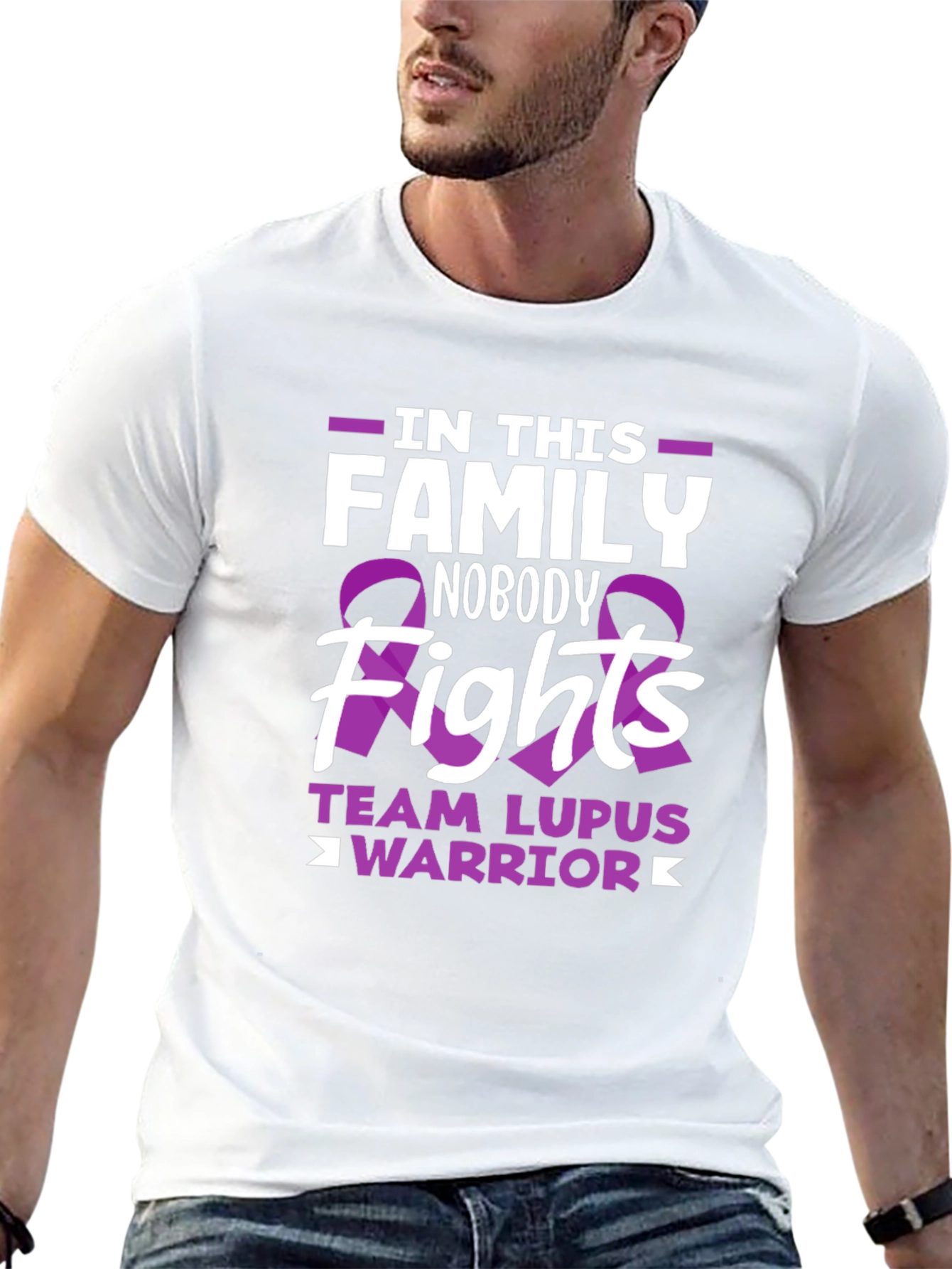 Lupus Warrior Family Support T-Shirt
