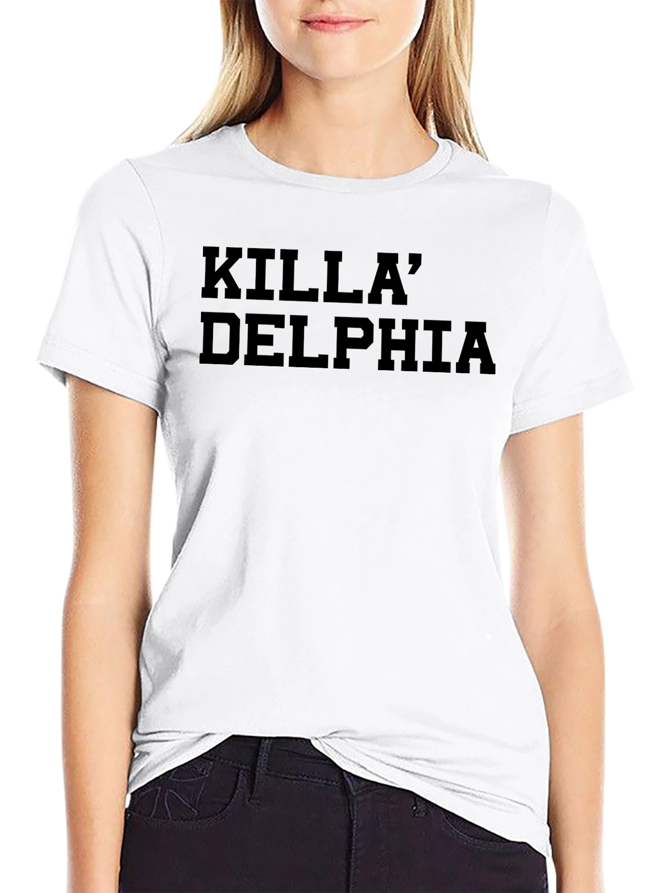 Killa Delphia Graphic T-Shirt - Classic Black Tee