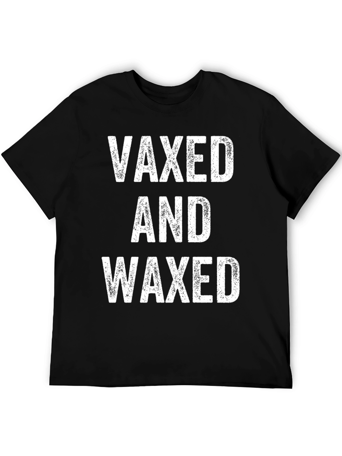 Vaxed and Waxed Graphic Tee - Black