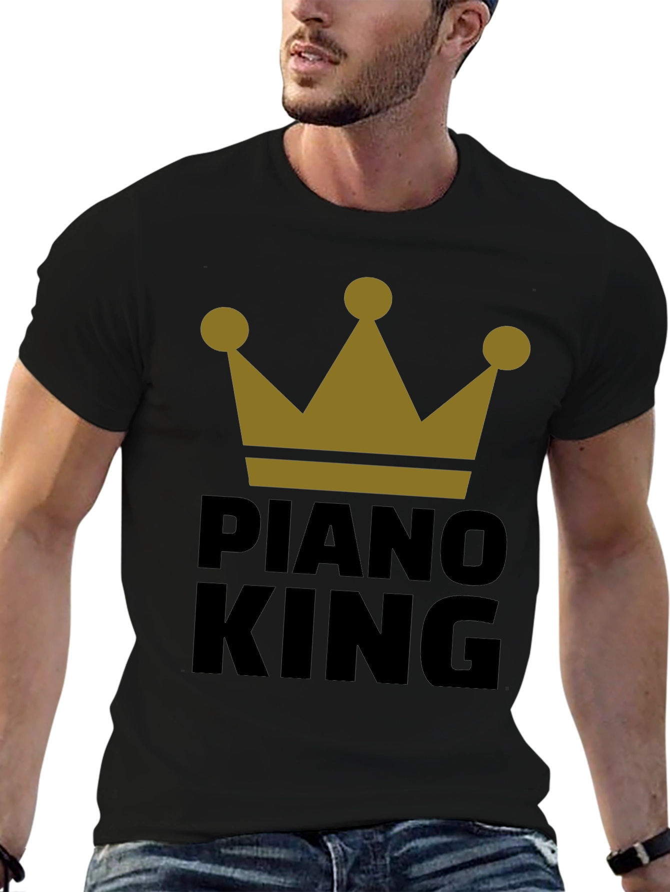 Piano King Graphic T-Shirt